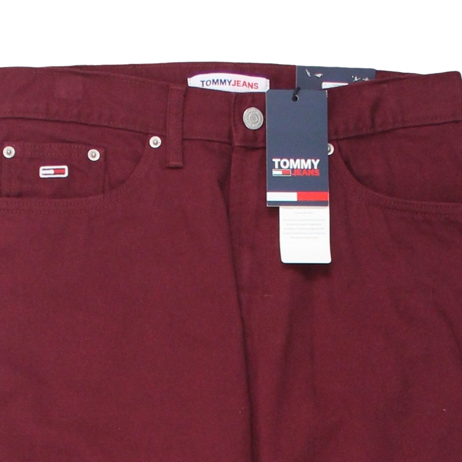 Tommy Jeans Wine Betsy Mid-Rise Jeans