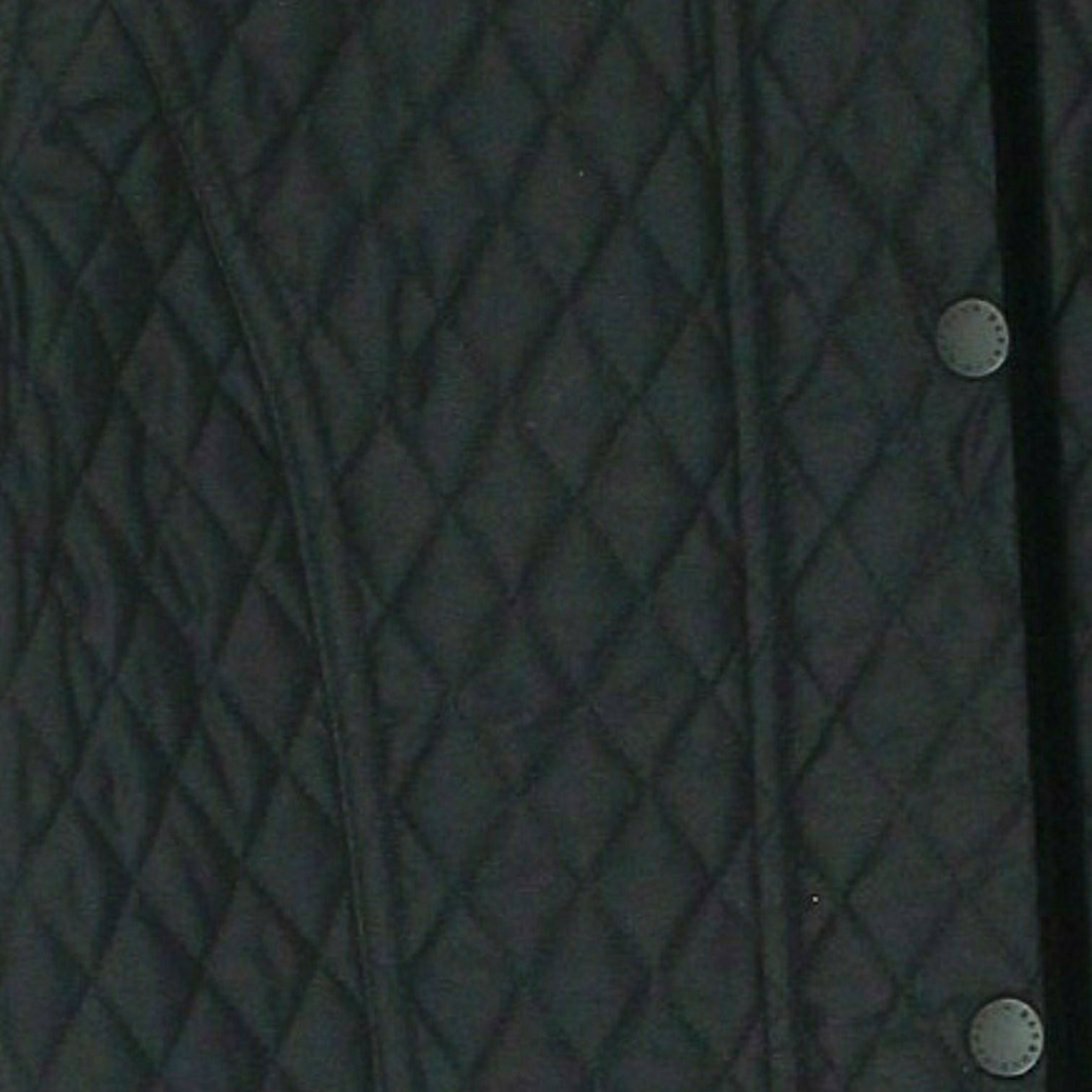 Barbour Black Quilted Velvet Trimmed Jacket
