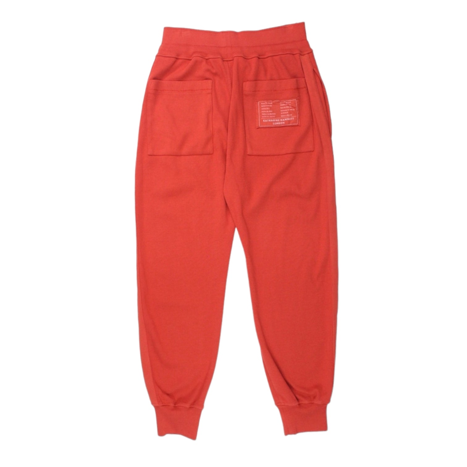 Katharine Hamnett Red Jeryn Sweatpants