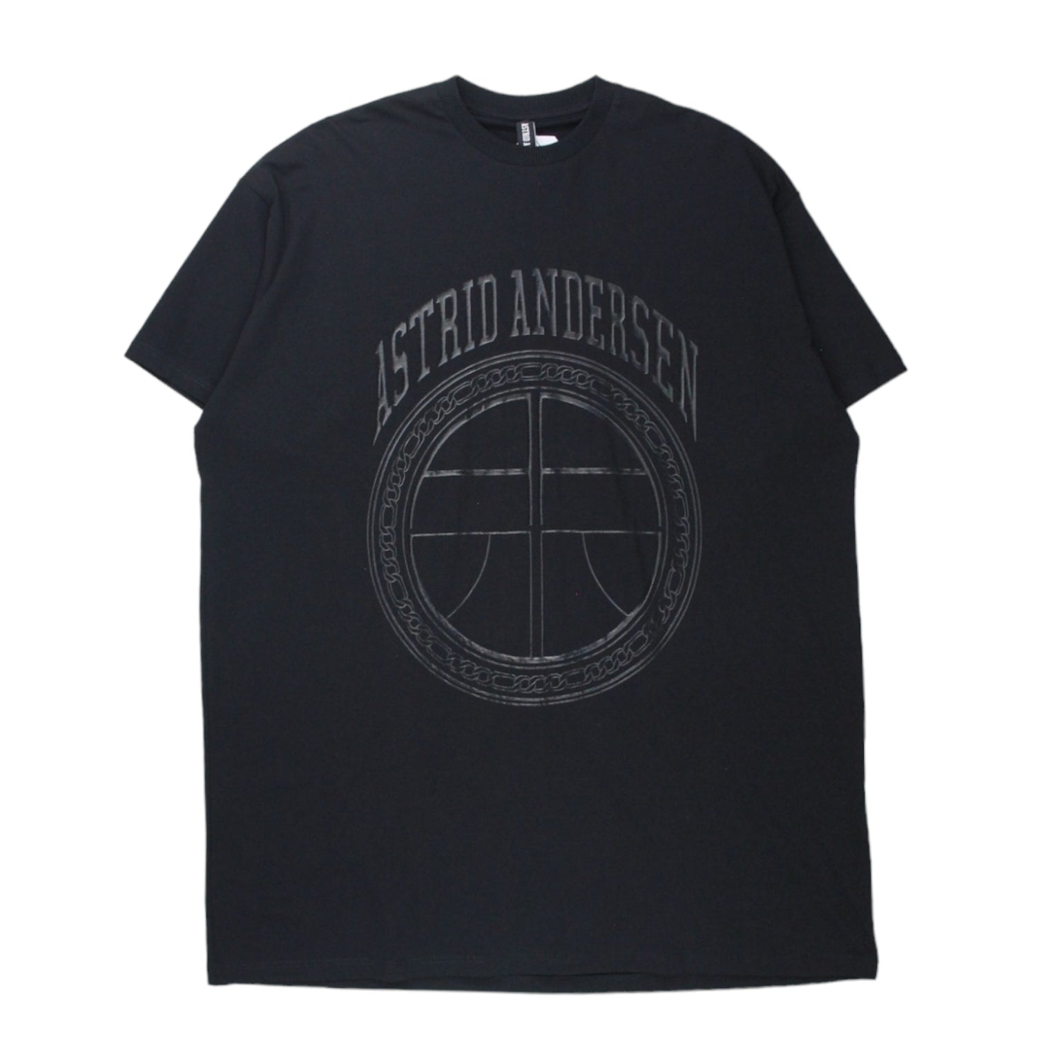 Astrid Anderson Black Screenprint Logo Tee| Shop from Crisis Online