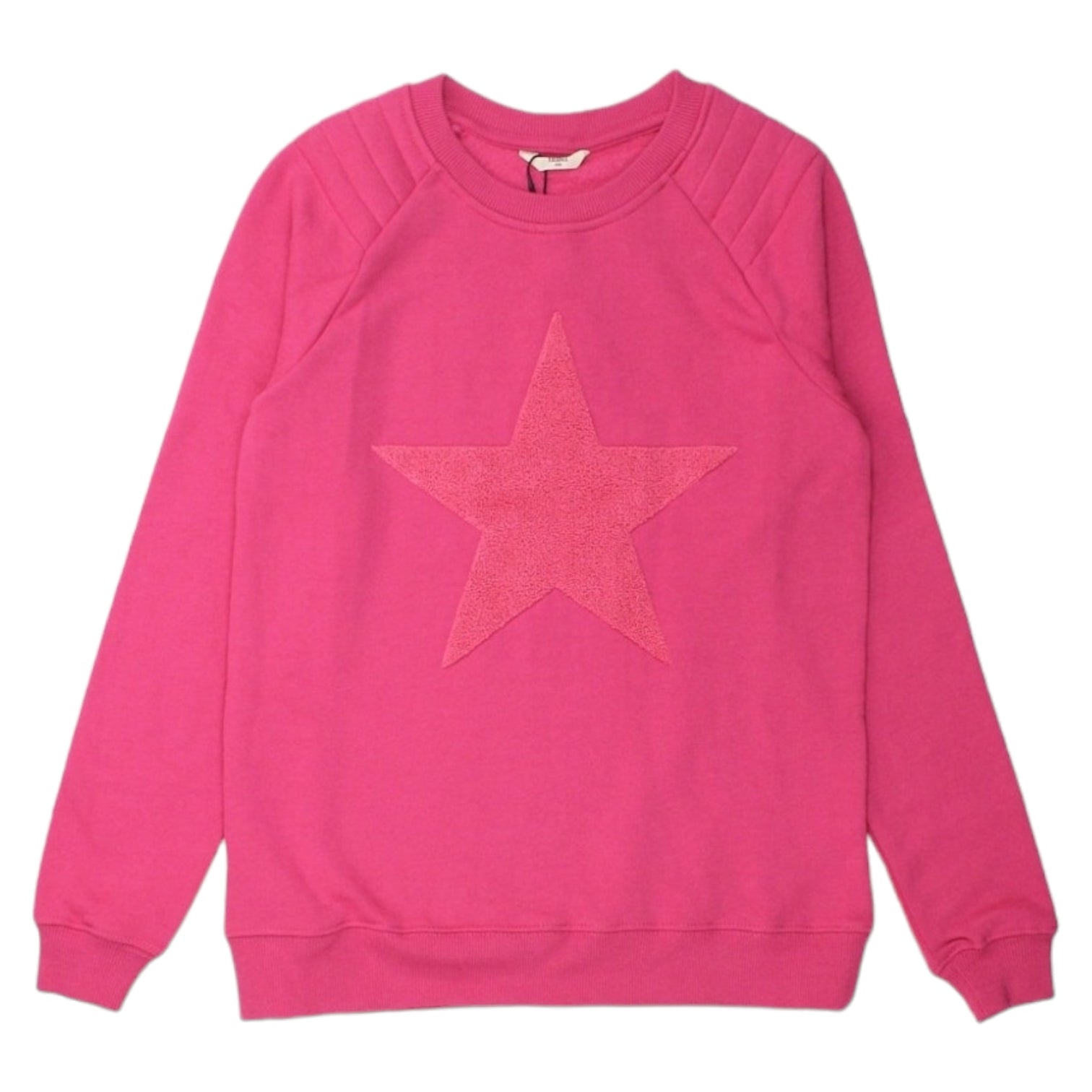 Hush Pink Star Biker Sweat Top