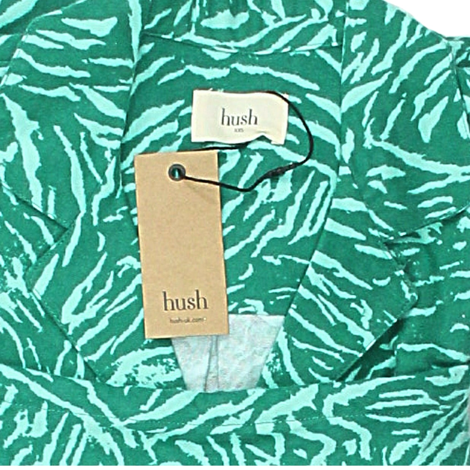 Hush Green/Tiger Mark Joy Flannel PJ's