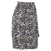 Hush Black Brooks Ditsy Floral Midi Skirt