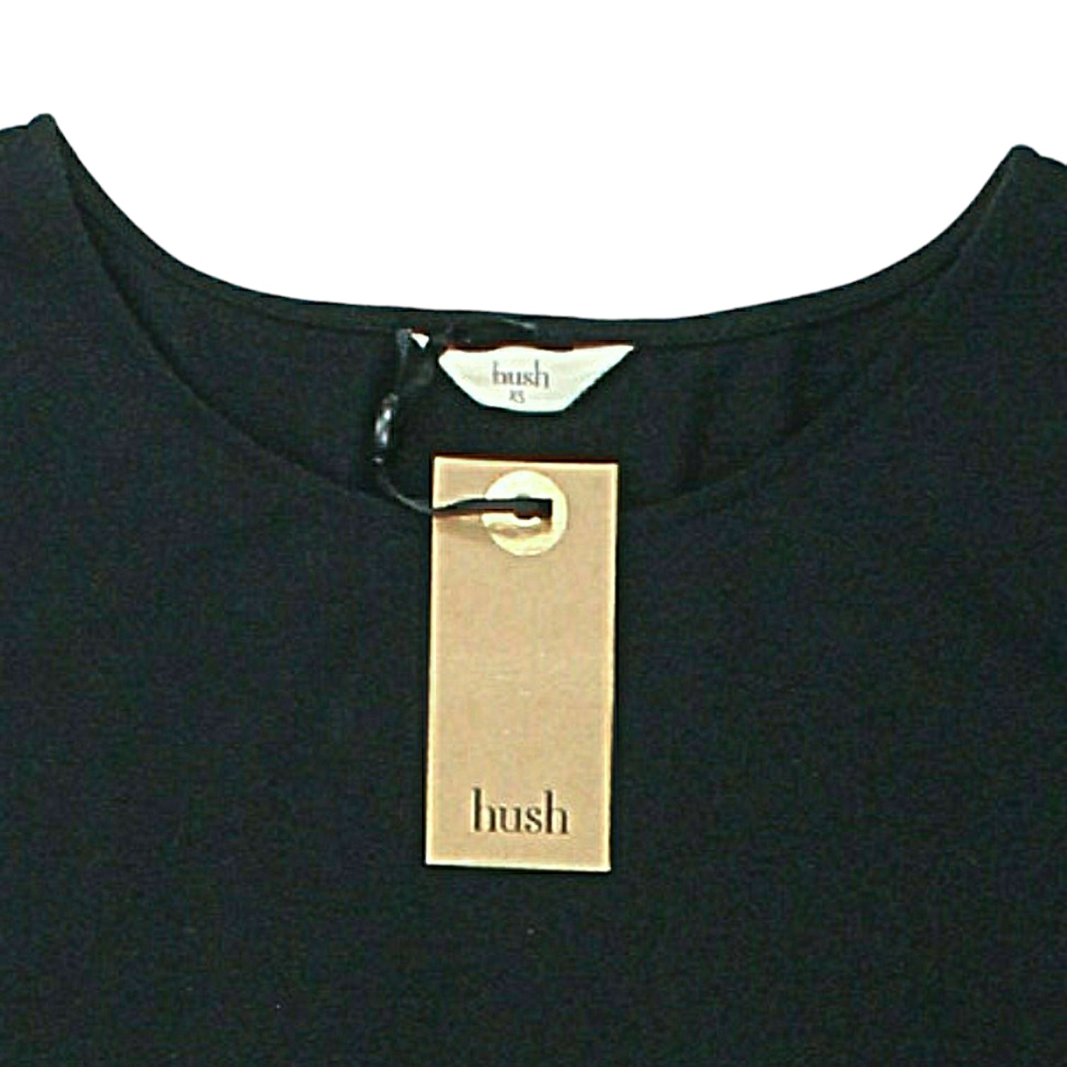 Hush Black Raven A Line Jersey Dress