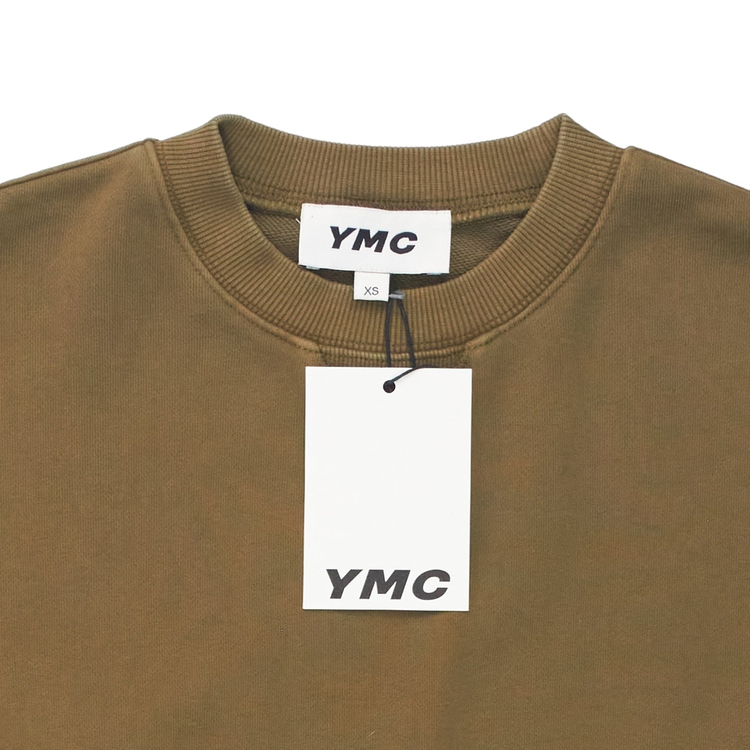YMC Khaki Crew Neck Sweatshirt