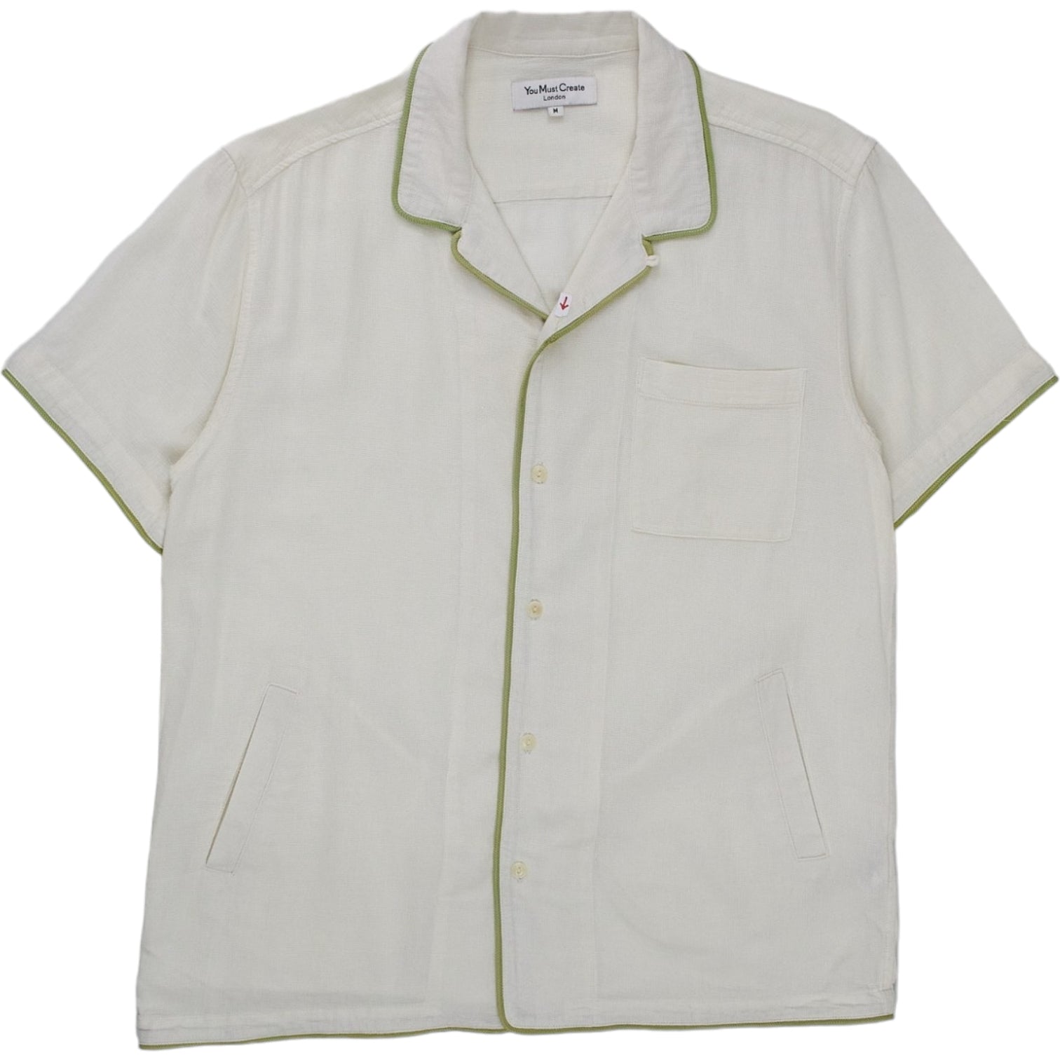 YMC Ecru Bowling Shirt