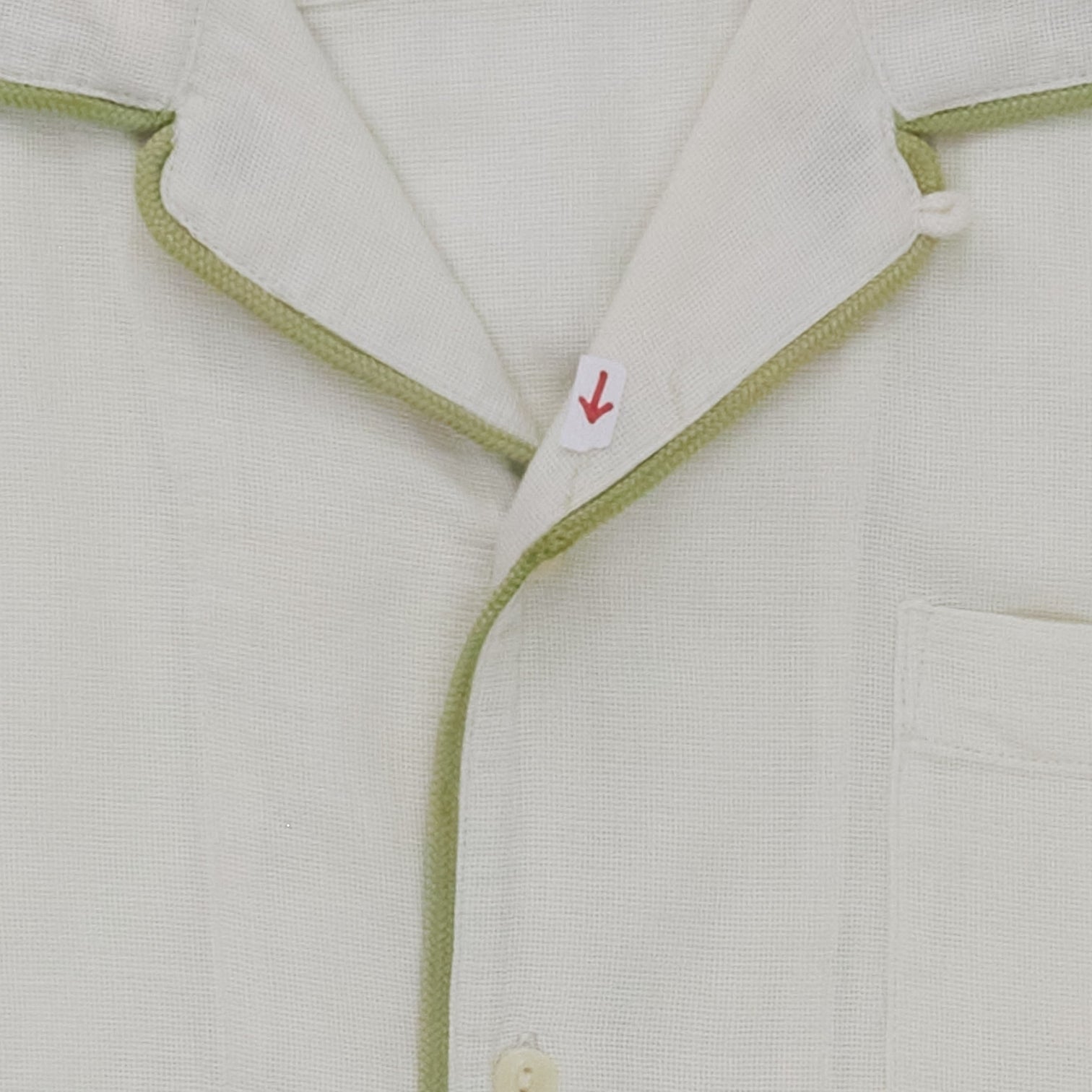 YMC Ecru Bowling Shirt