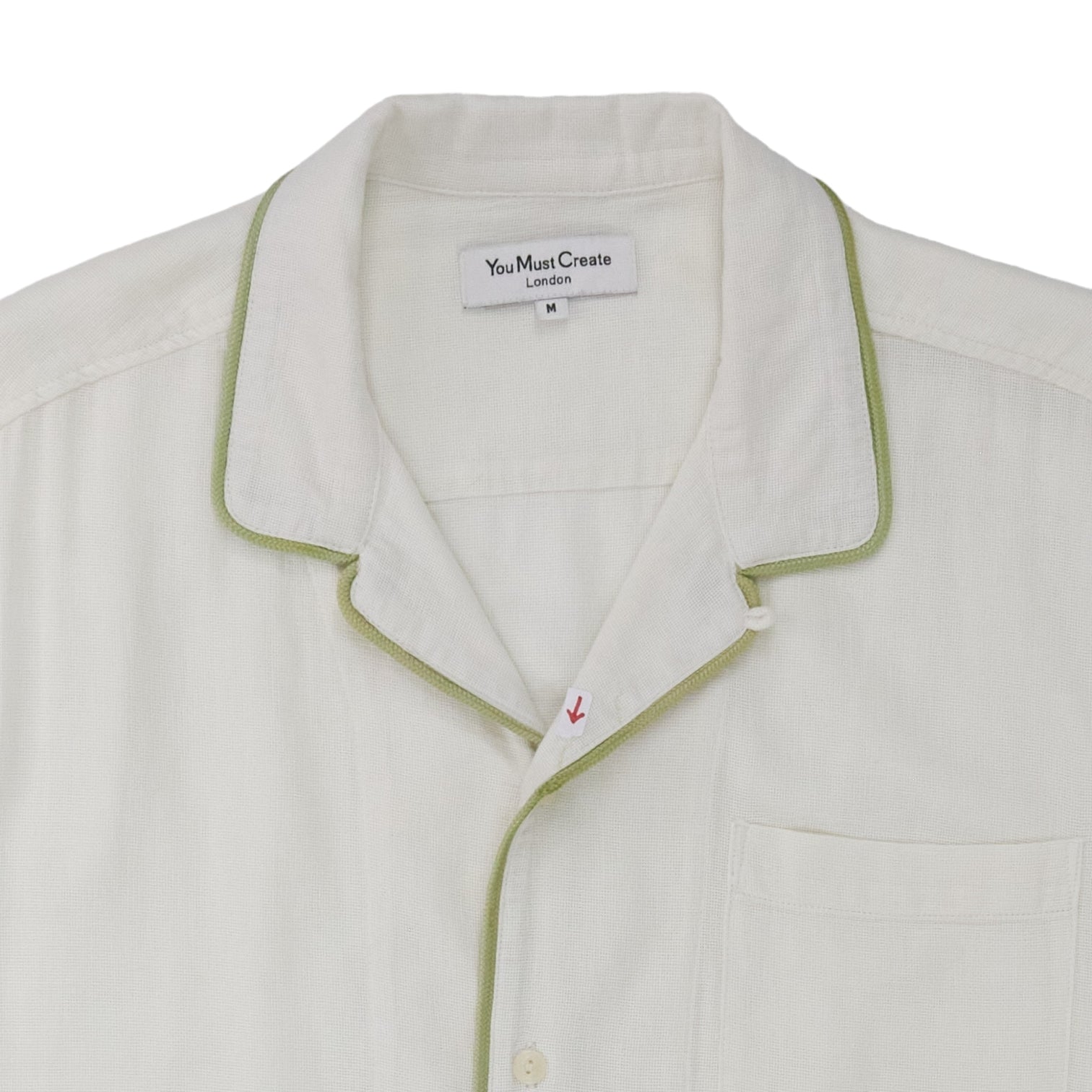 YMC Ecru Bowling Shirt