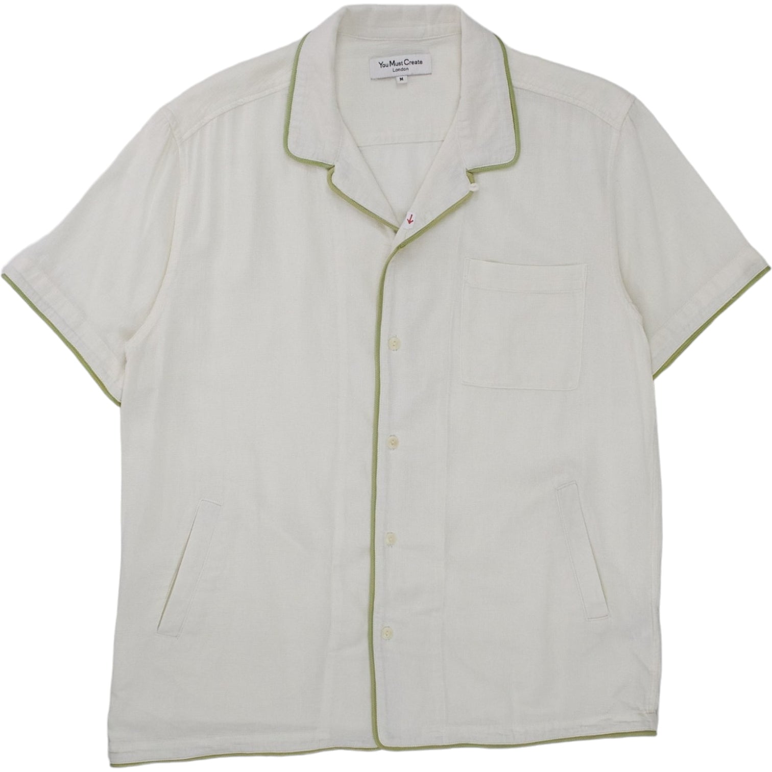 YMC Ecru Bowling Shirt
