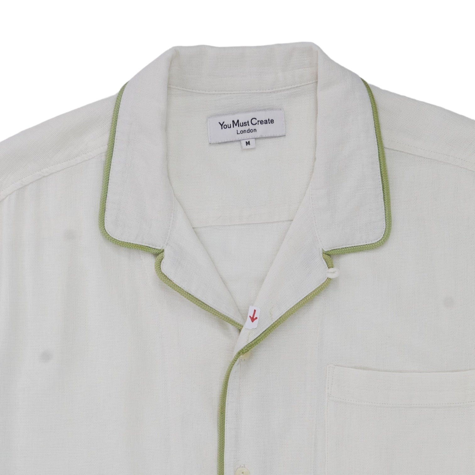 YMC Ecru Bowling Shirt