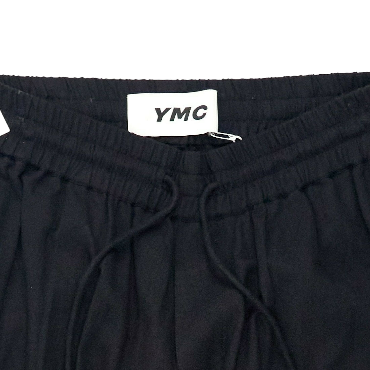 YMC Black Cotton/Flax Alva Pants