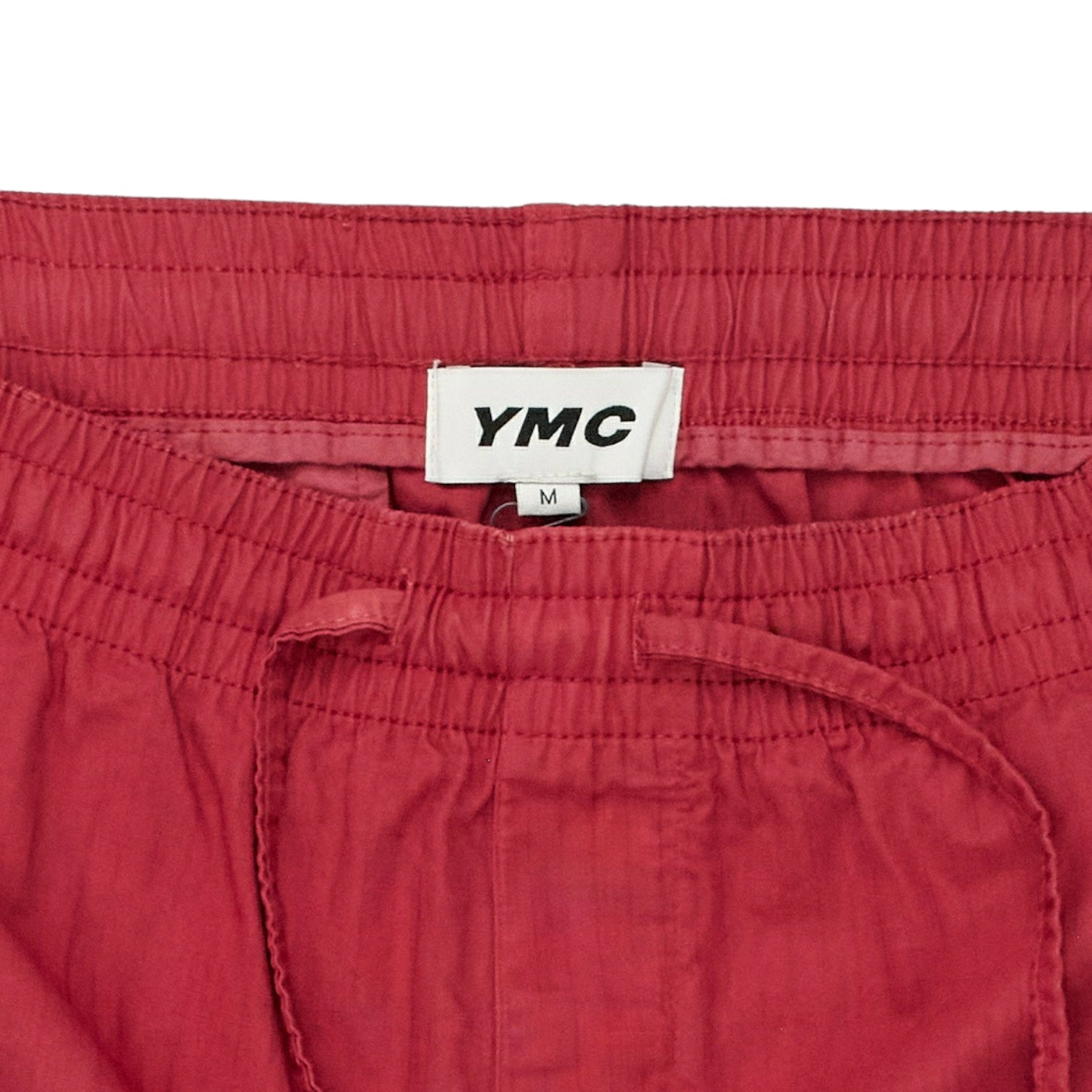 YMC Red Cotton Jay Shorts