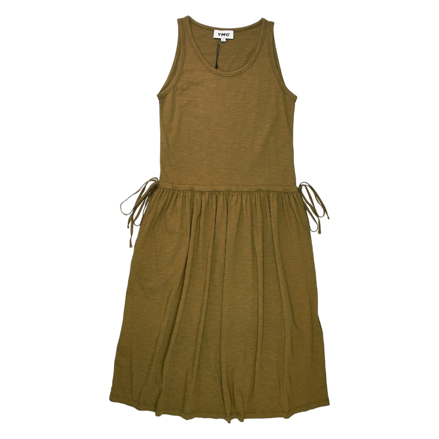 YMC Olive Marl Jersey Dress