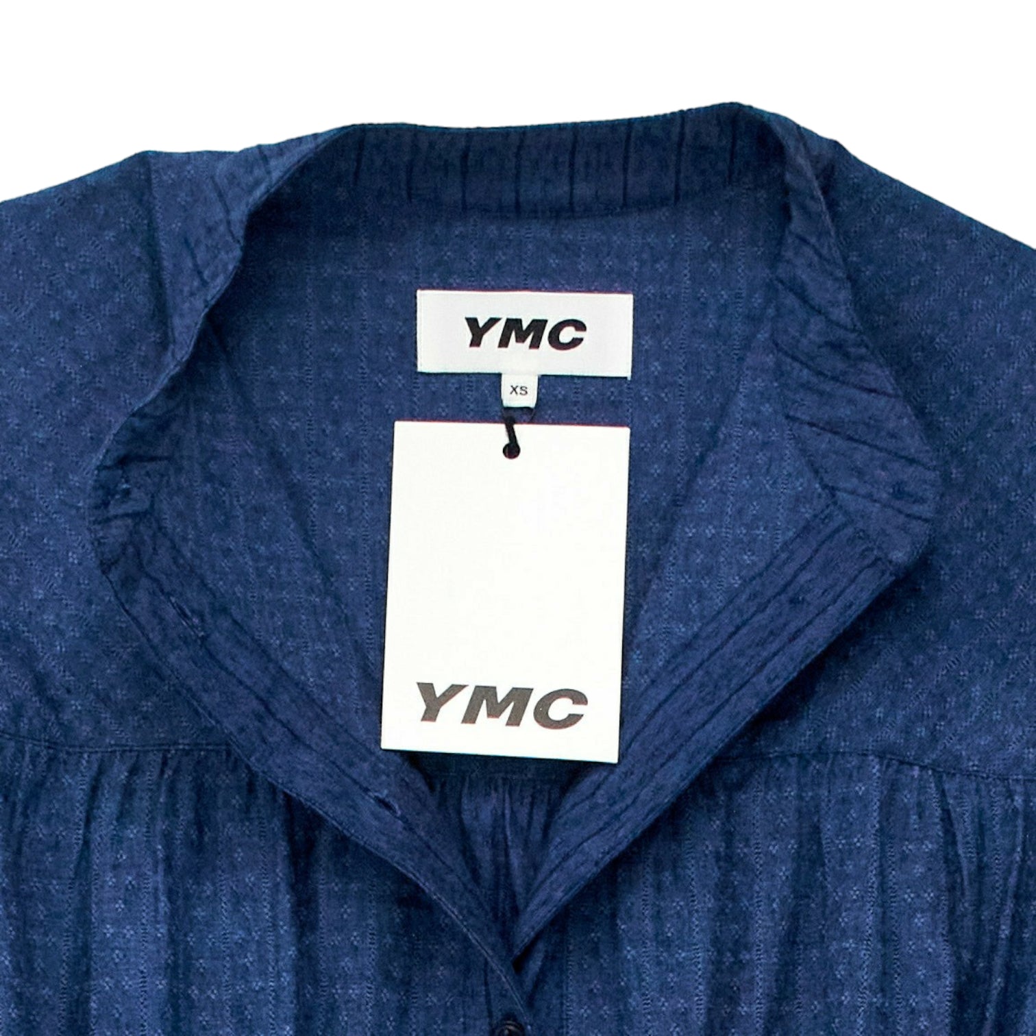 YMC Indigo Dobby Abery Dress