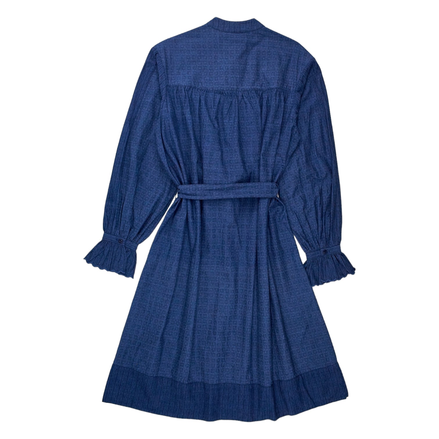 YMC Indigo Dobby Abery Dress