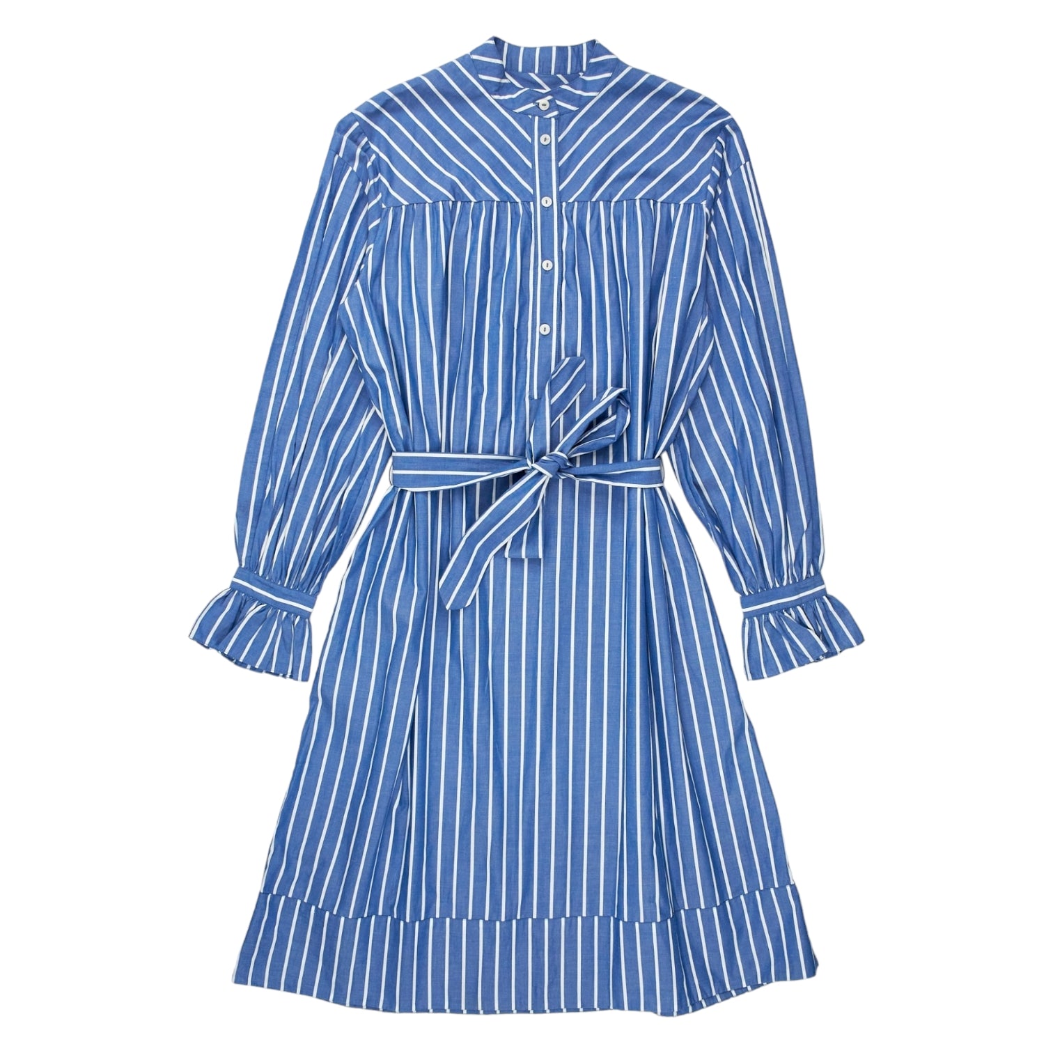 YMC Steel Blue/White Abery Dress