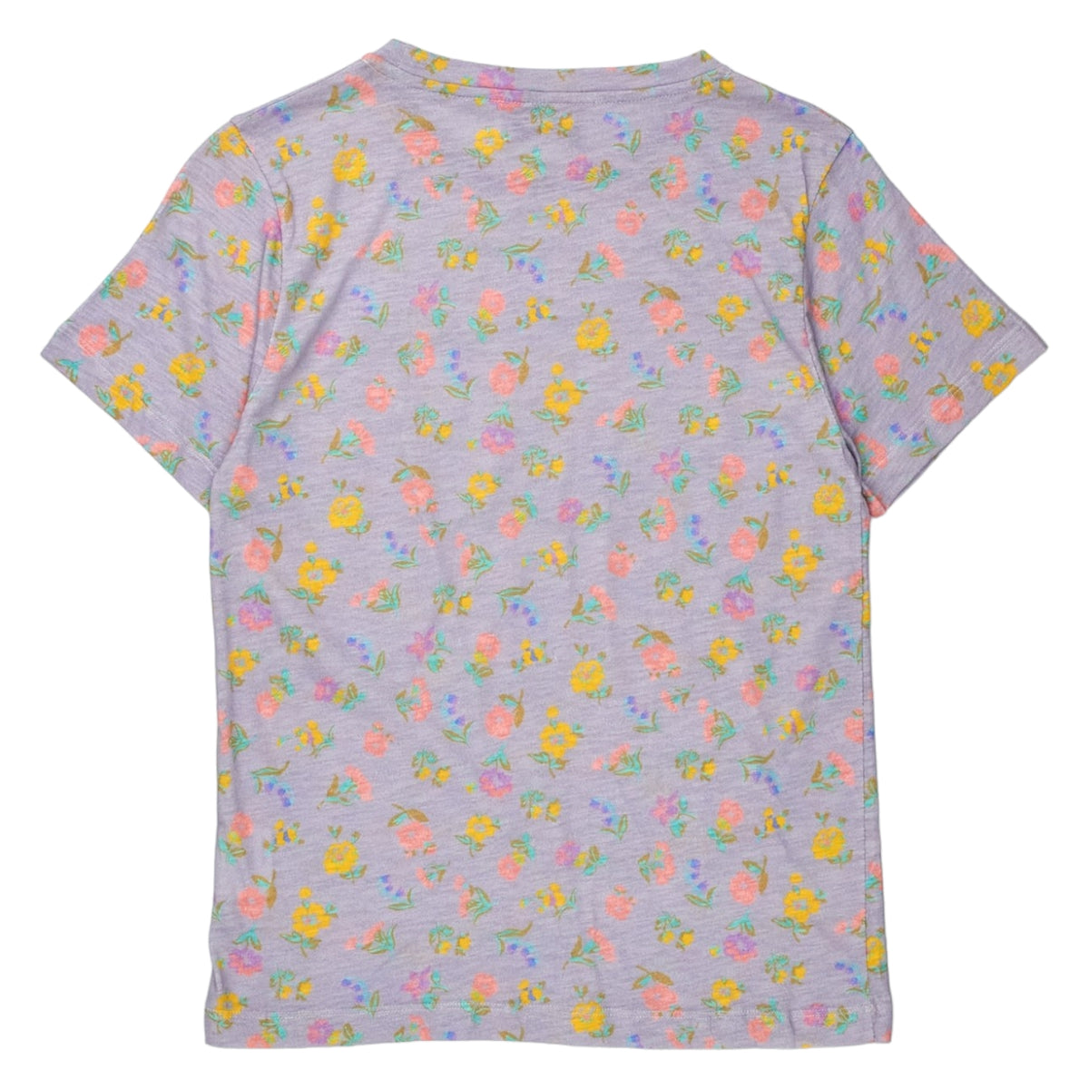 YMC Lilac/Multi Floral T Shirt