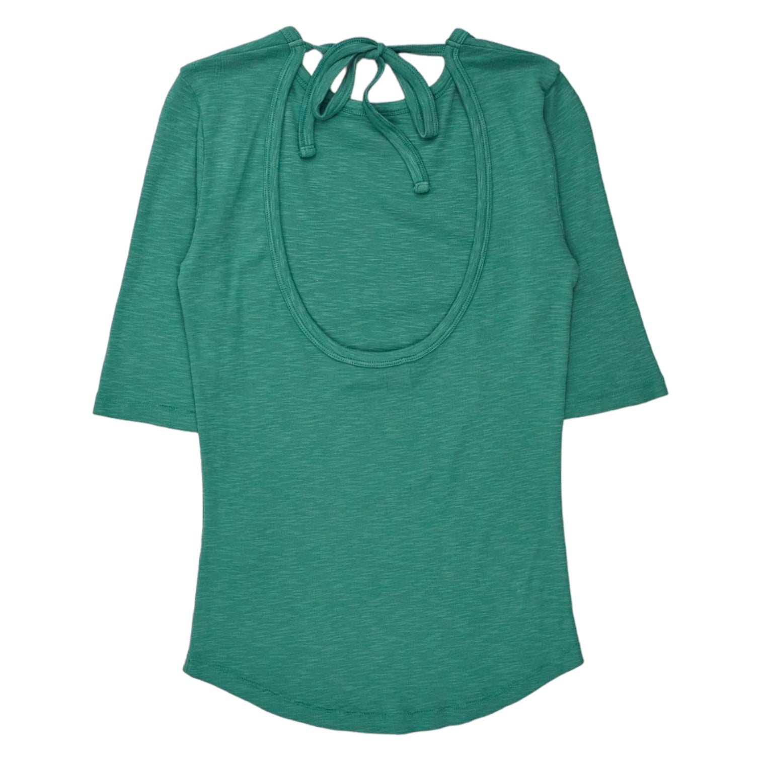 YMC Green Scoop Back T Shirt