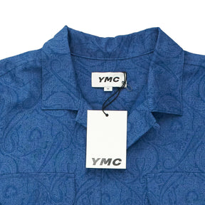 YMC Indigo Paisley Pocket Shirt