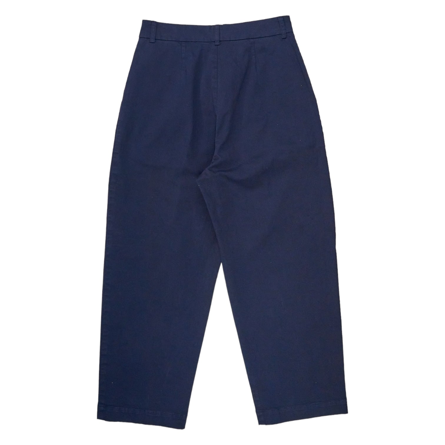 YMC Navy Pleat Front Chino's