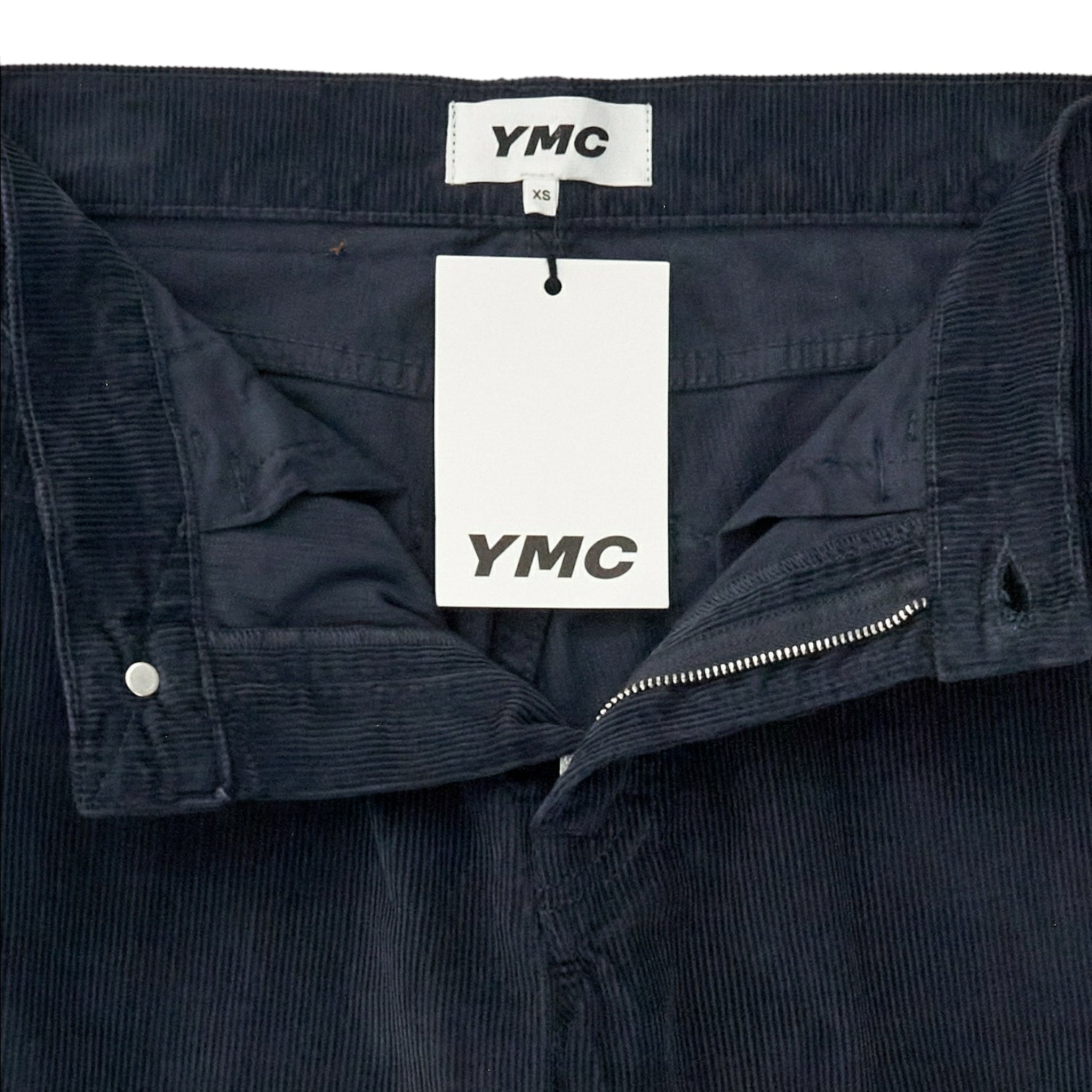YMC Soft Black Tearaway Cord Jean