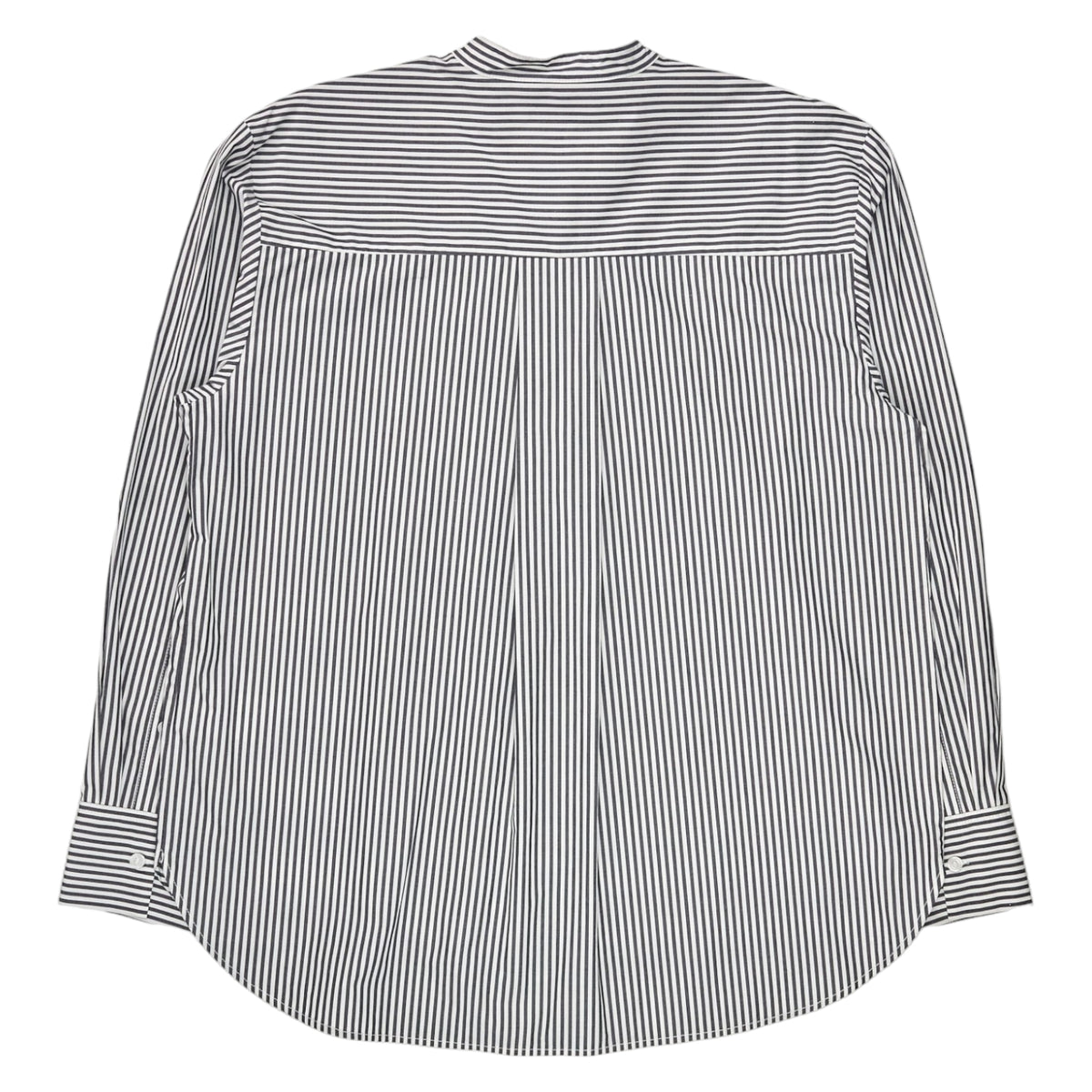 Tommy Hilfiger Black/White Collarless Shirt
