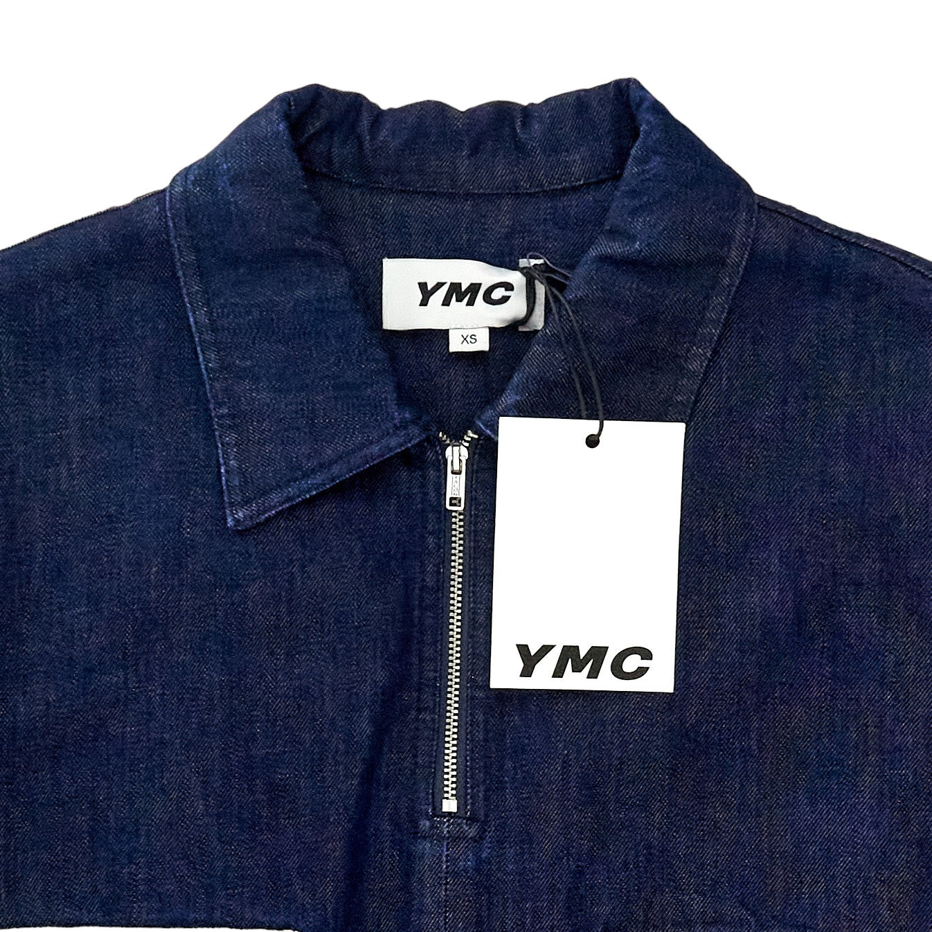 YMC Dark Indigo 1/4 Zip Dress