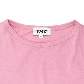 YMC Pink Slub Day T Shirt