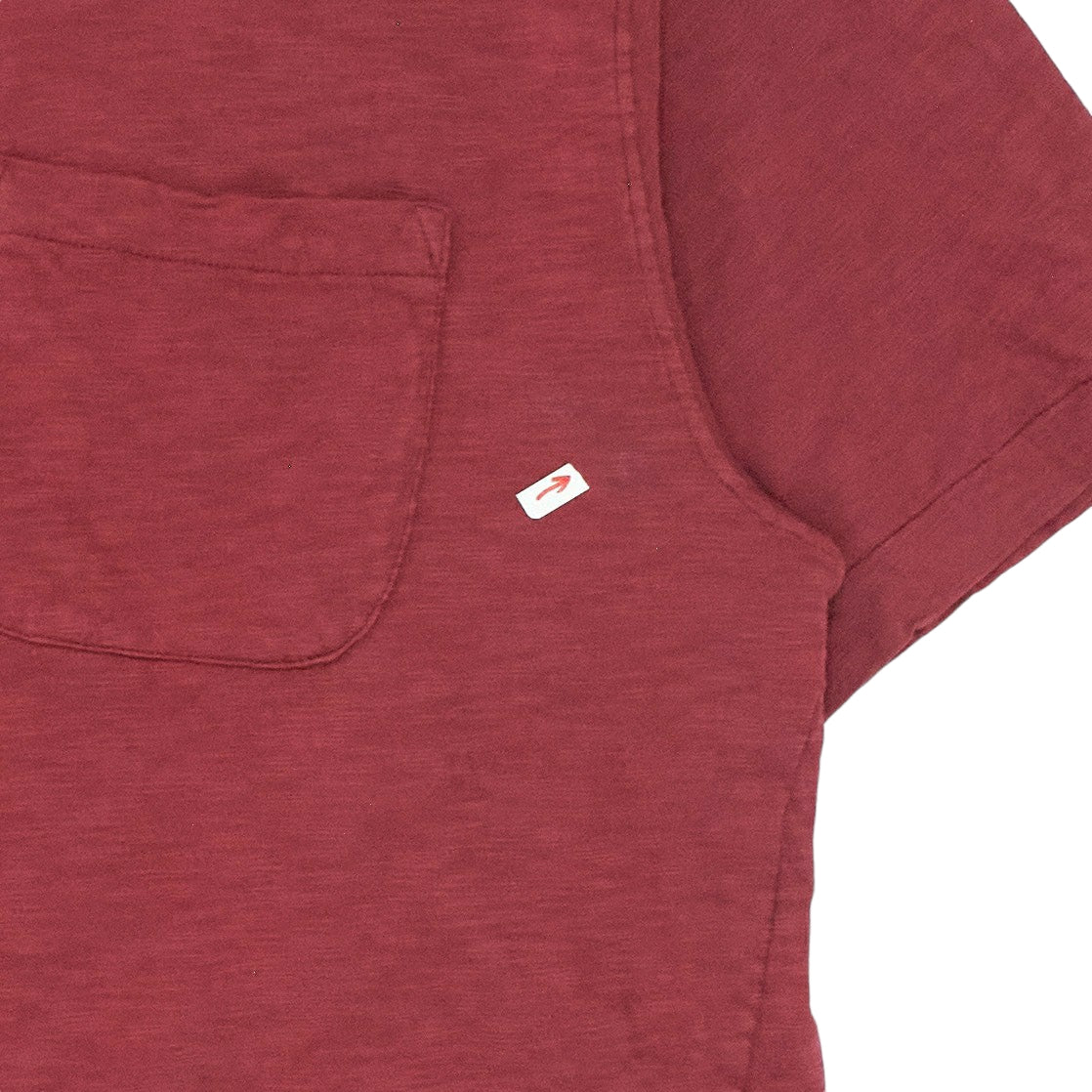 YMC Brick Red Pocket T Shirt