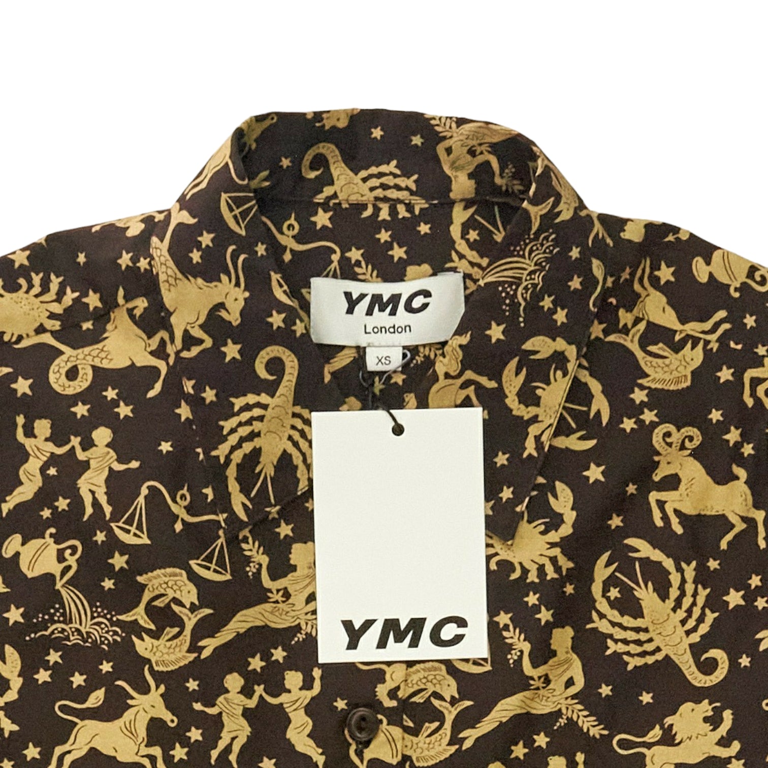YMC Brown/Gold Zodiac Shirt