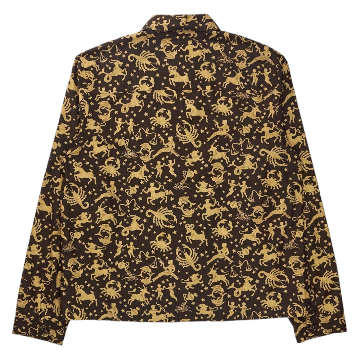 YMC Brown/Gold Zodiac Shirt