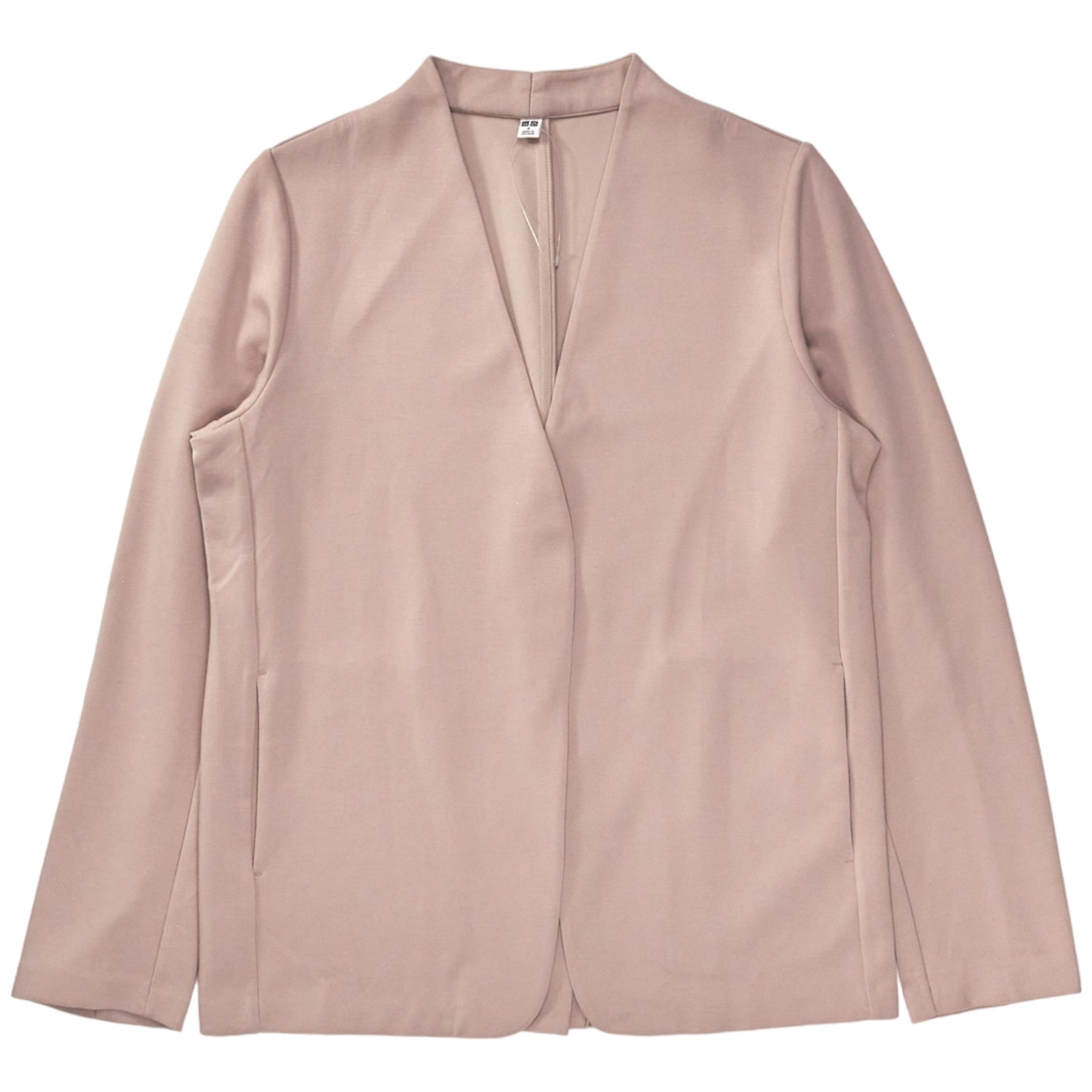 UNIQLO Pink Soft Double Face Jacket