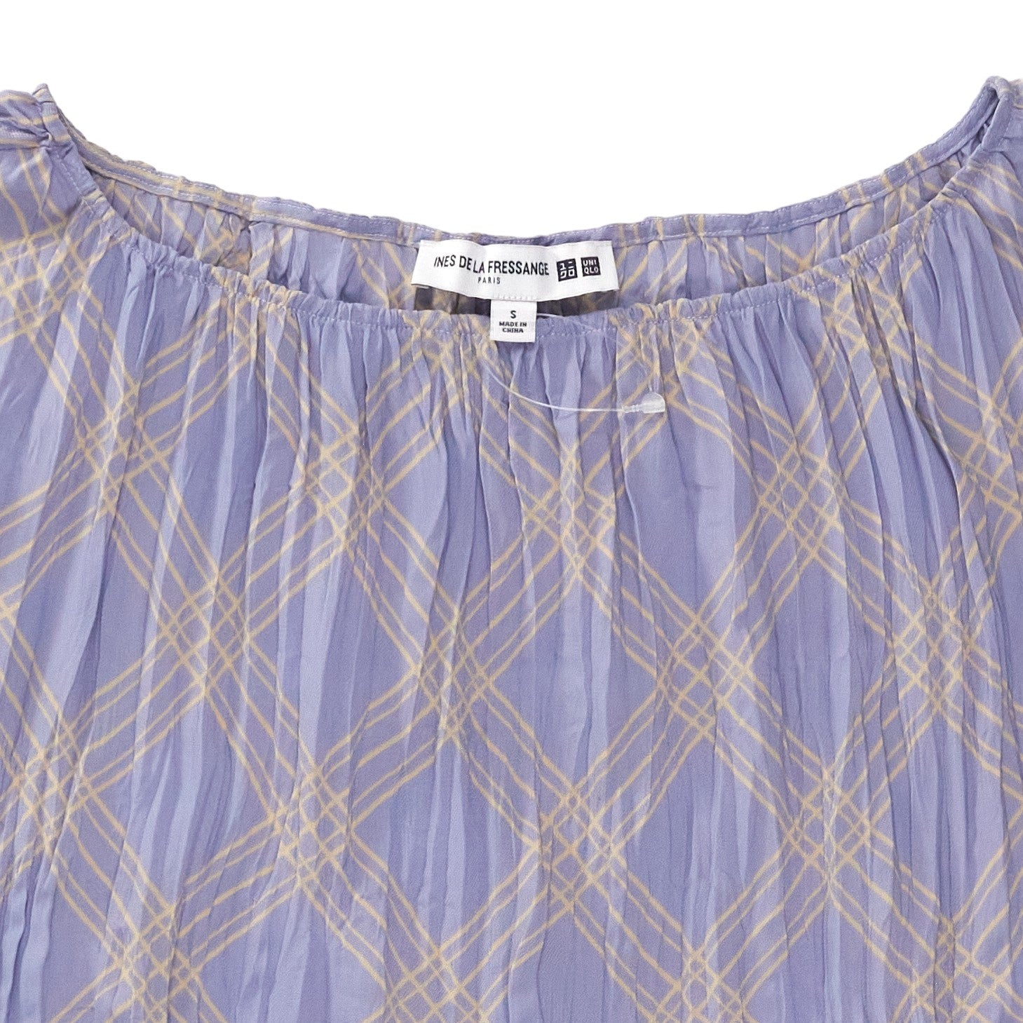 Innes De La Fressange X UNIQLO Blue Top