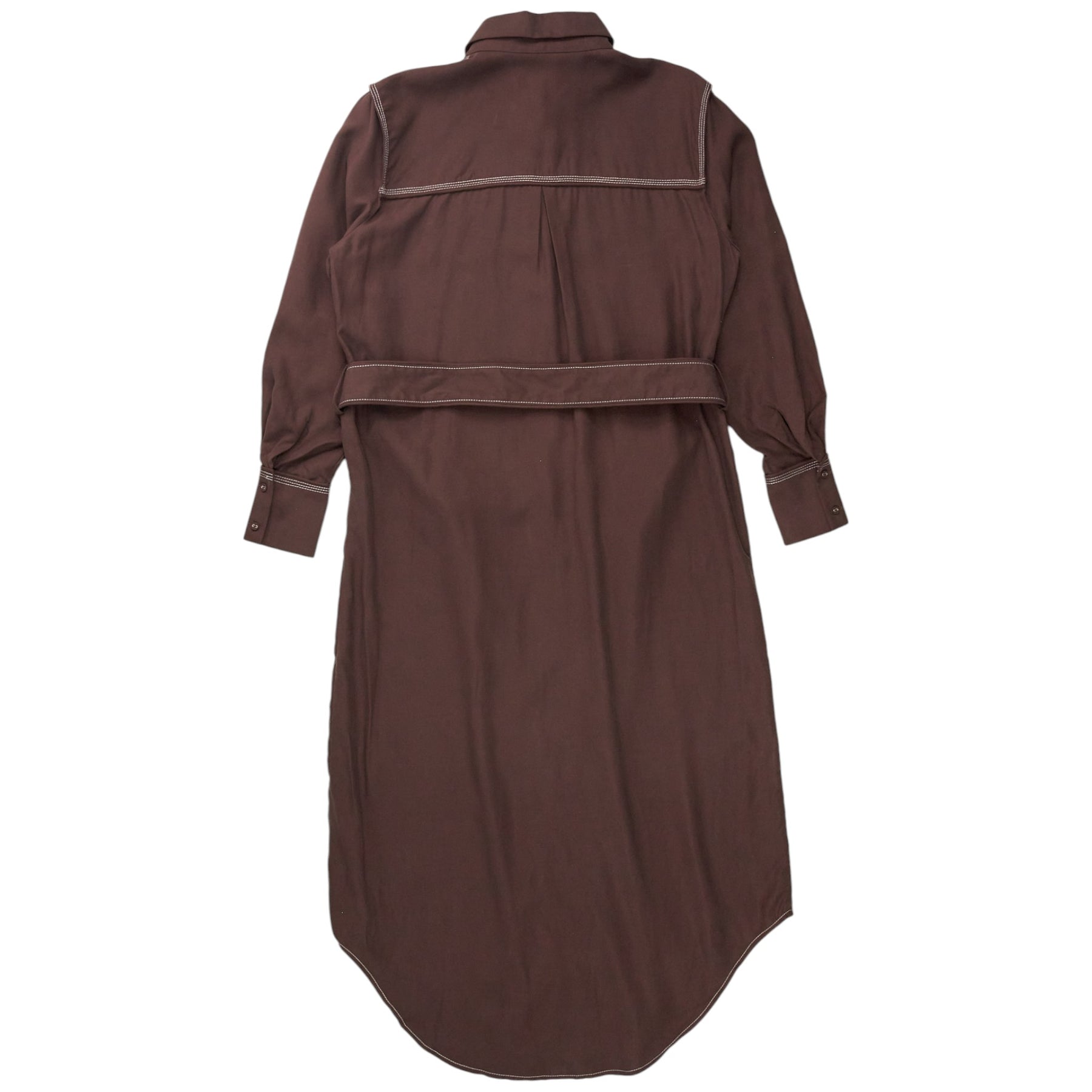 Sunset Lover Carob Darya Shirt Dress