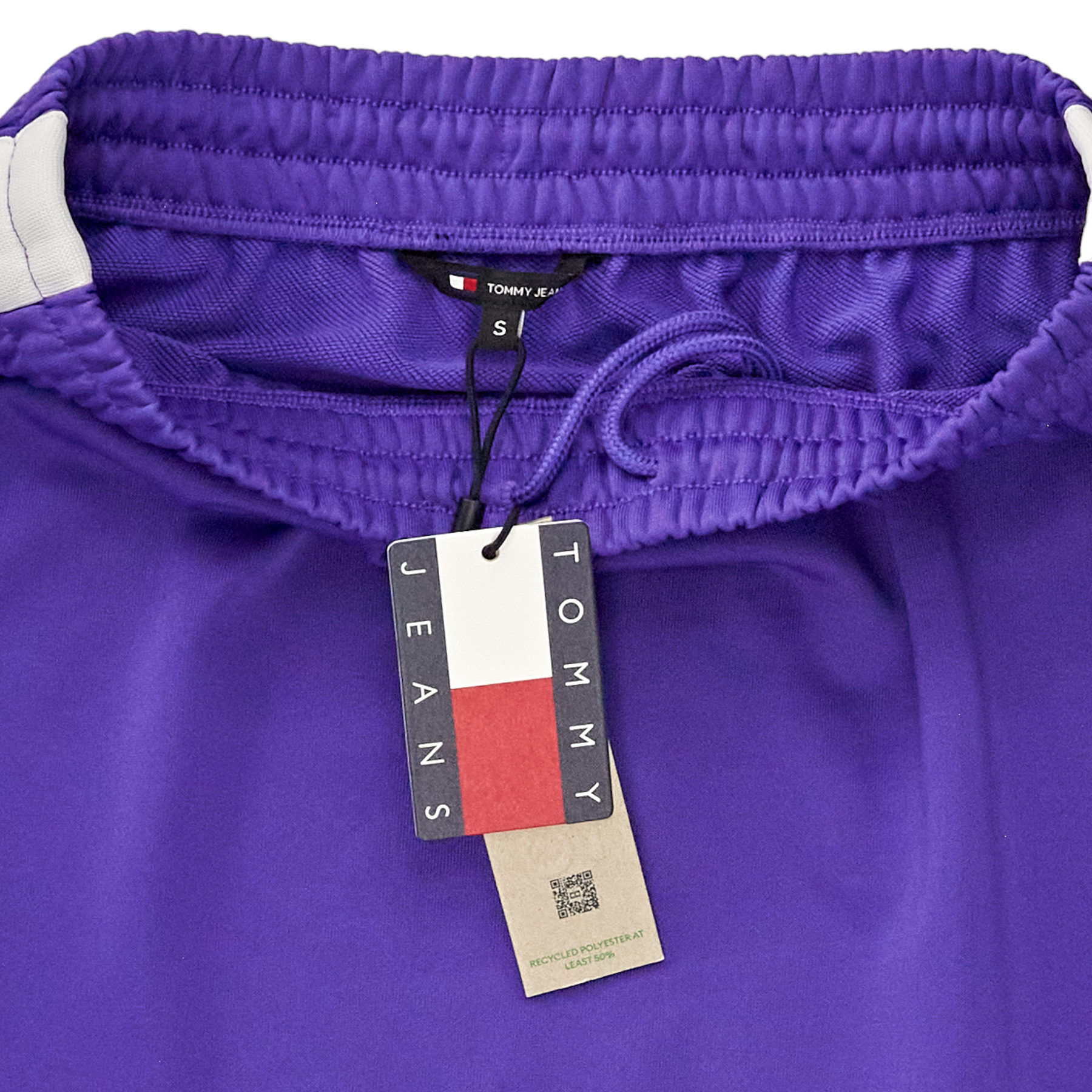 Tommy Jeans Purple Varsity Track Skirt