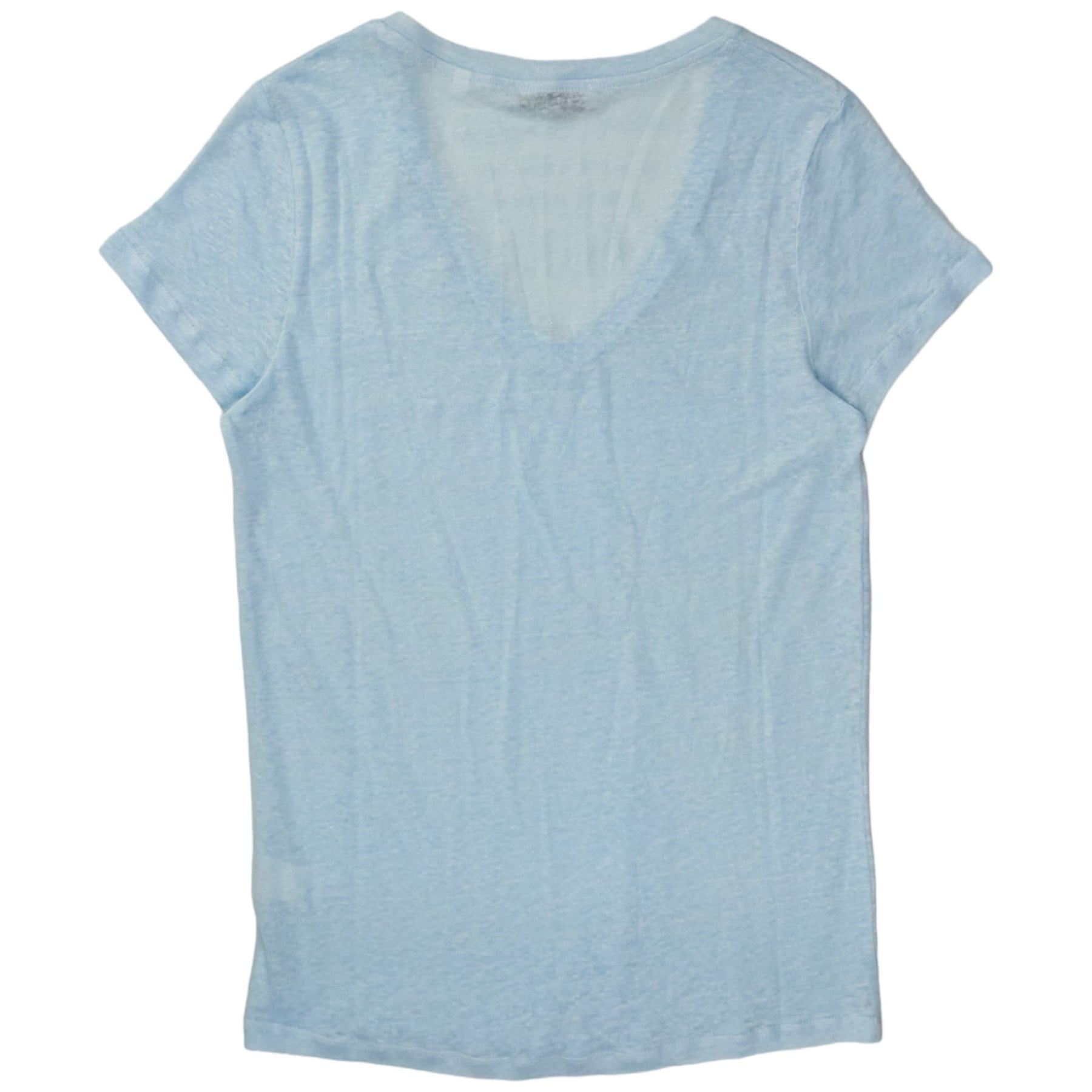 NRBY Sea Blue Linen Slub Tee