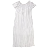 NRBY White Slub Jersey Dress
