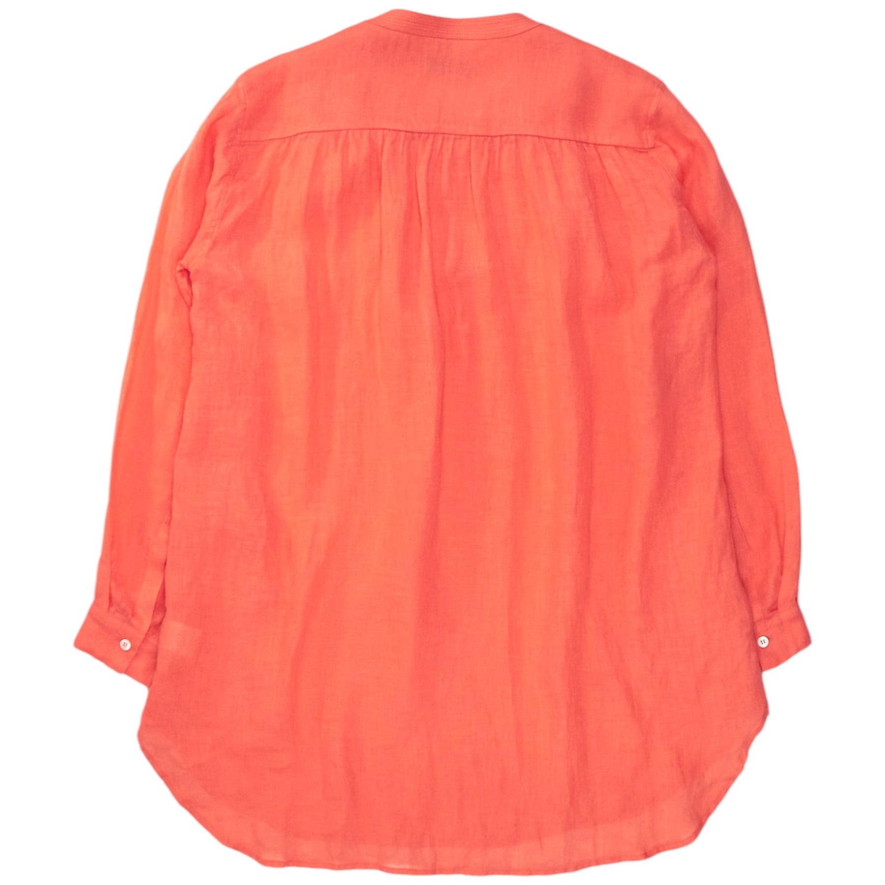 NRBY Coral Linen Beach Dress