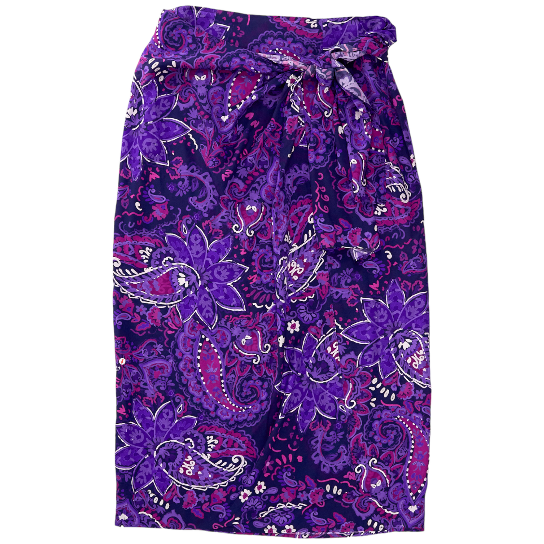 NRBY Purple/Multi Paisley Sarong
