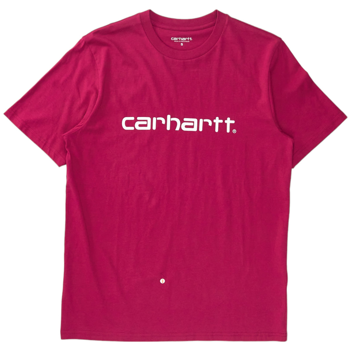 Carhartt Magenta Logo Tee