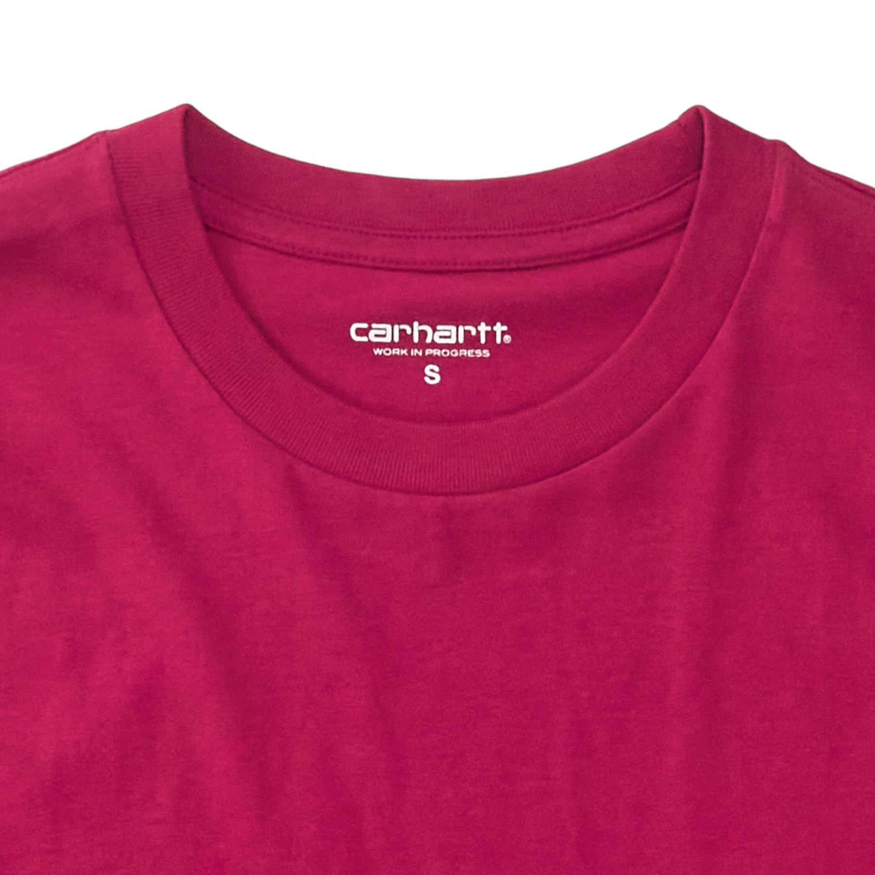 Carhartt Magenta Logo Tee