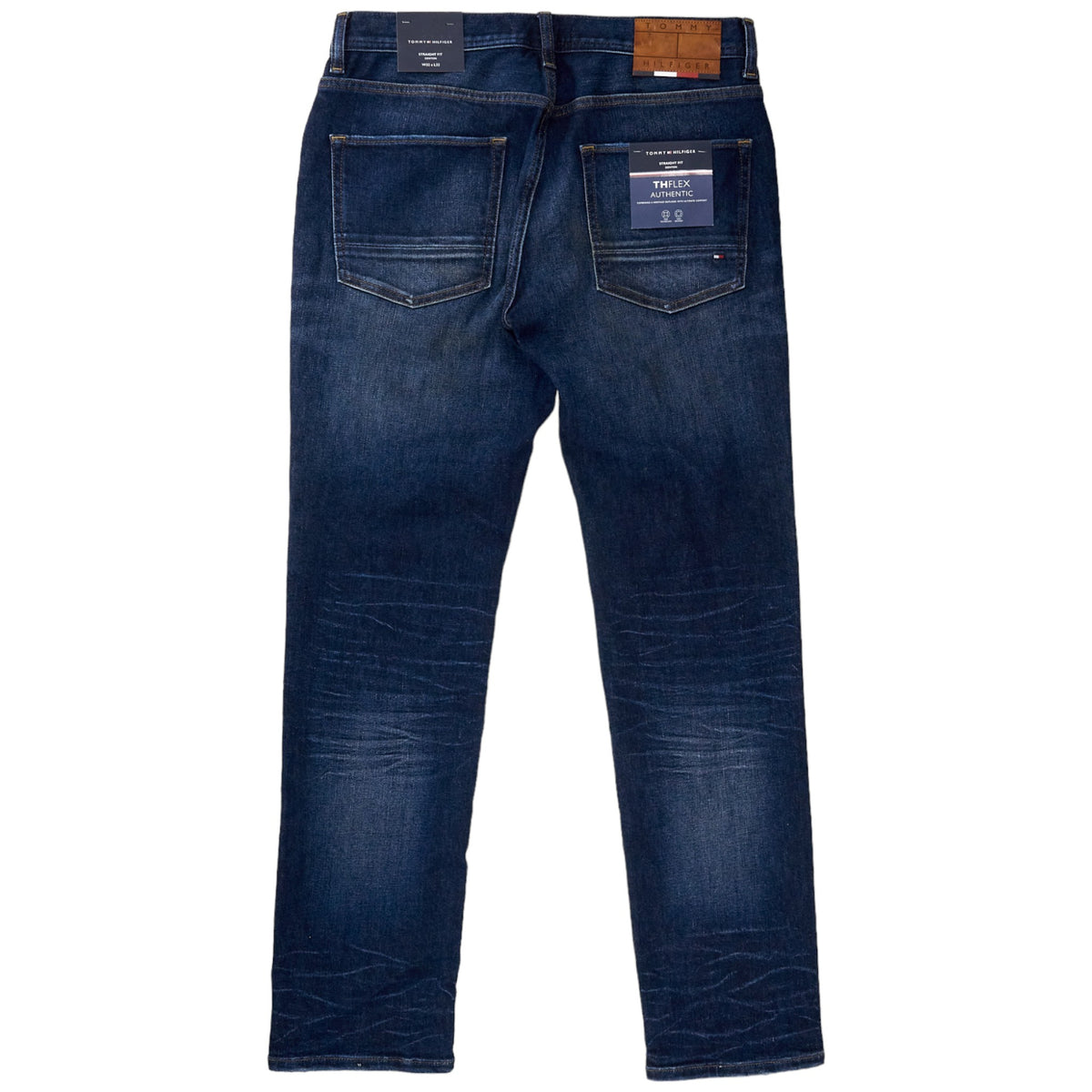 Tommy Hilfiger Blue Straight Fit Denton Jeans