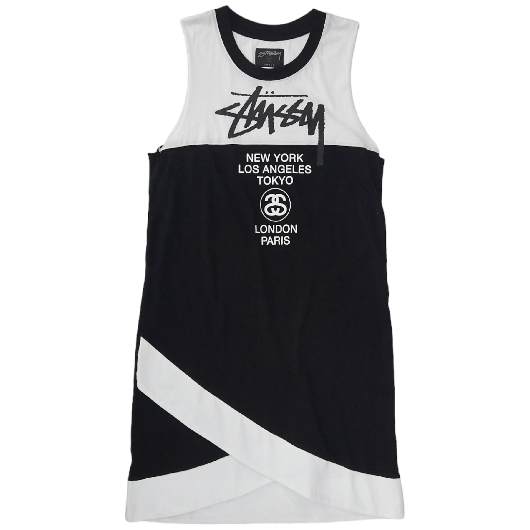 Vintage Stussy Black/White Dress