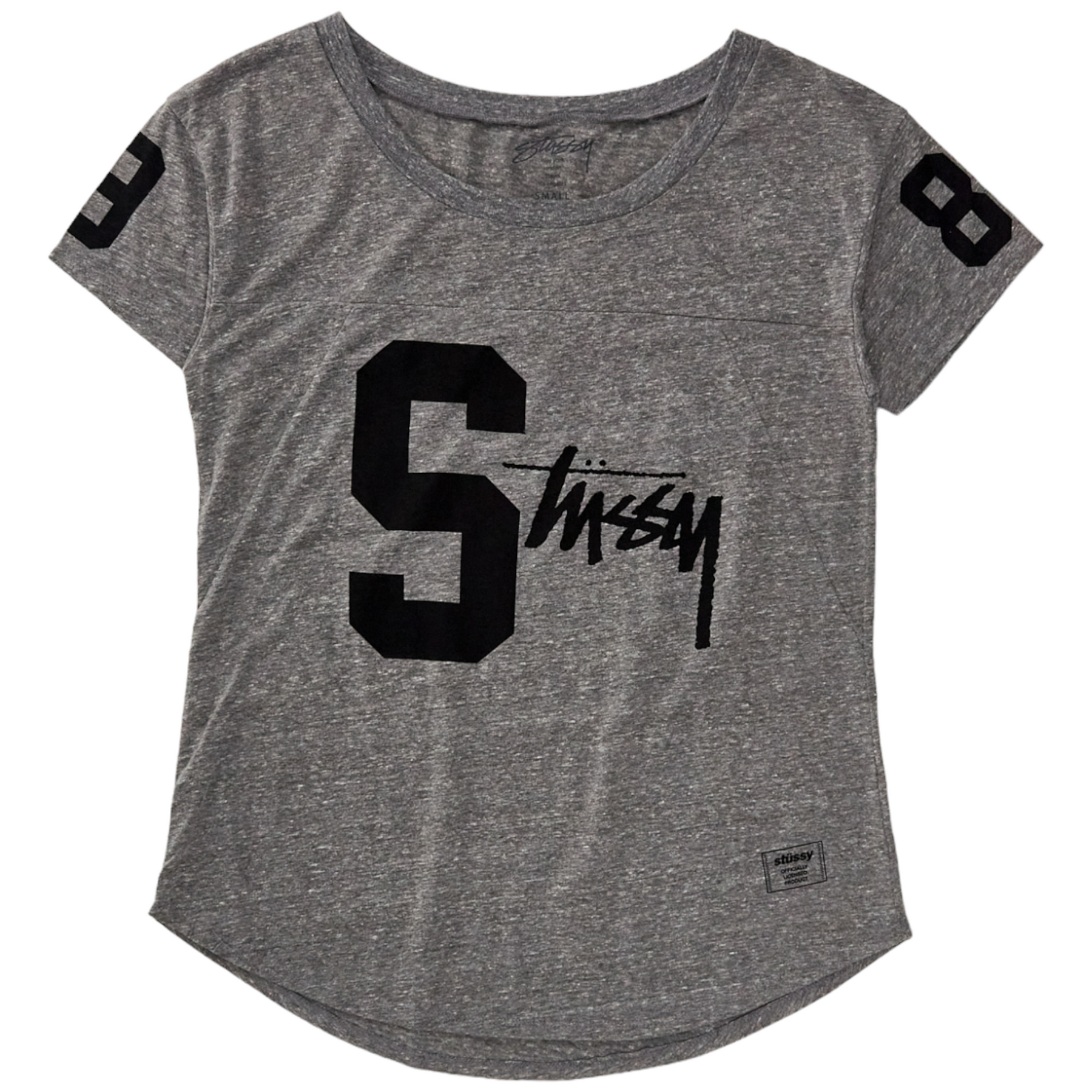 Vintage Stussy Grey Marl Tee