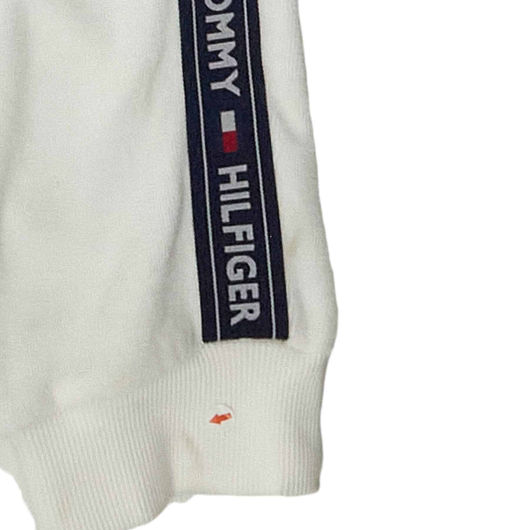 Tommy Hilfiger White Towelling Joggers