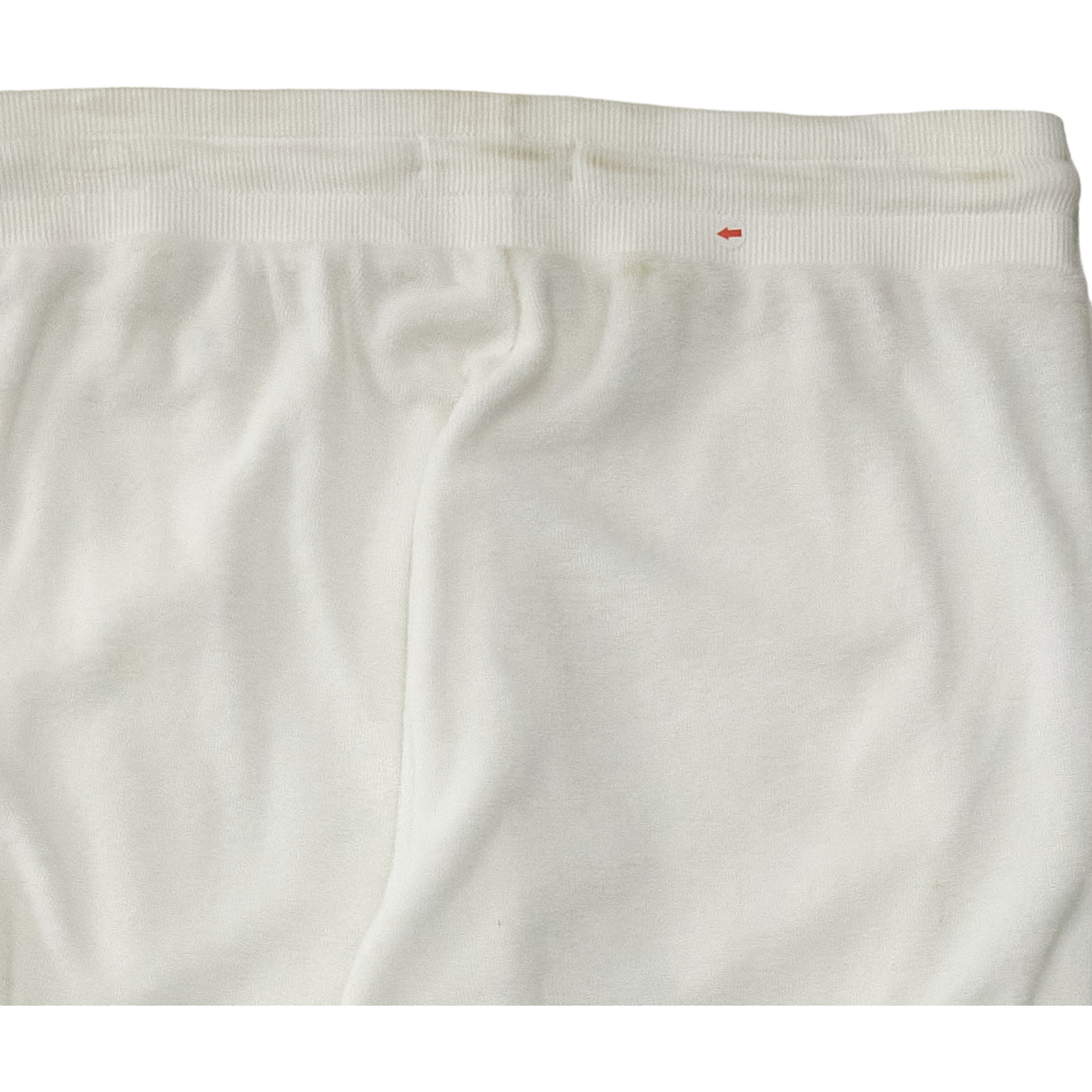 Tommy Hilfiger White Towelling Joggers