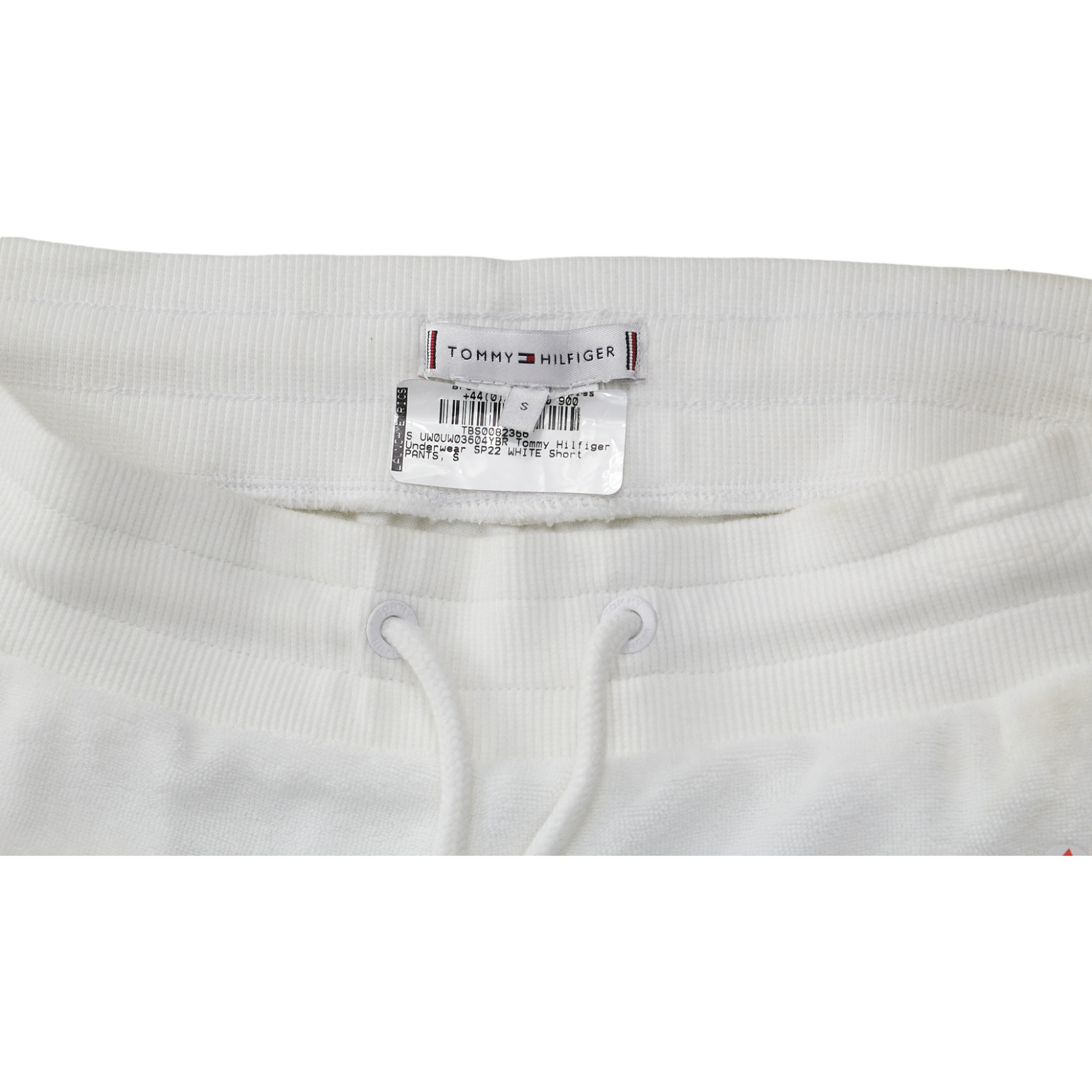Tommy Hilfiger White Towelling Joggers