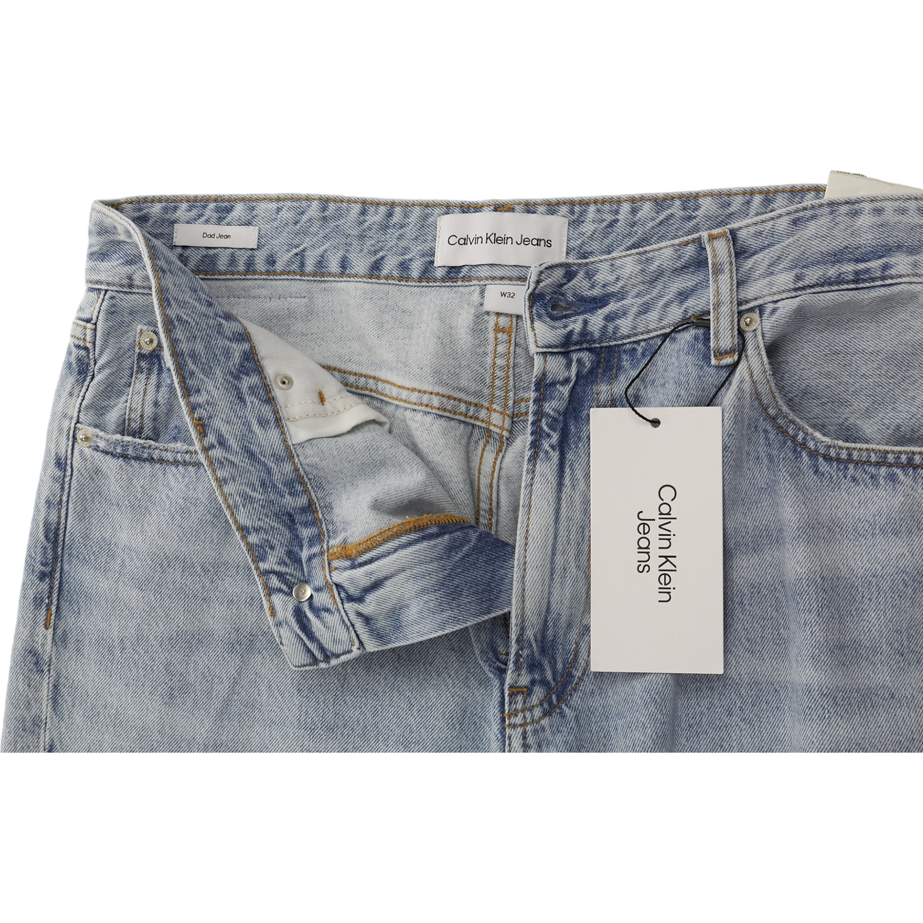 Calvin Klein Powder Blue Dad Jean