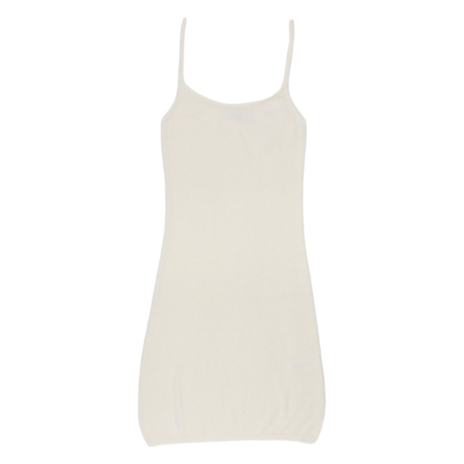 Paloma Wool Cream Boucle Strappy Dress