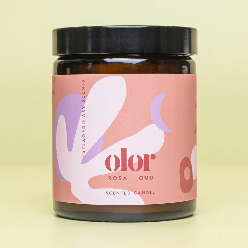 Luxury scented Jar Candle by OLOR
